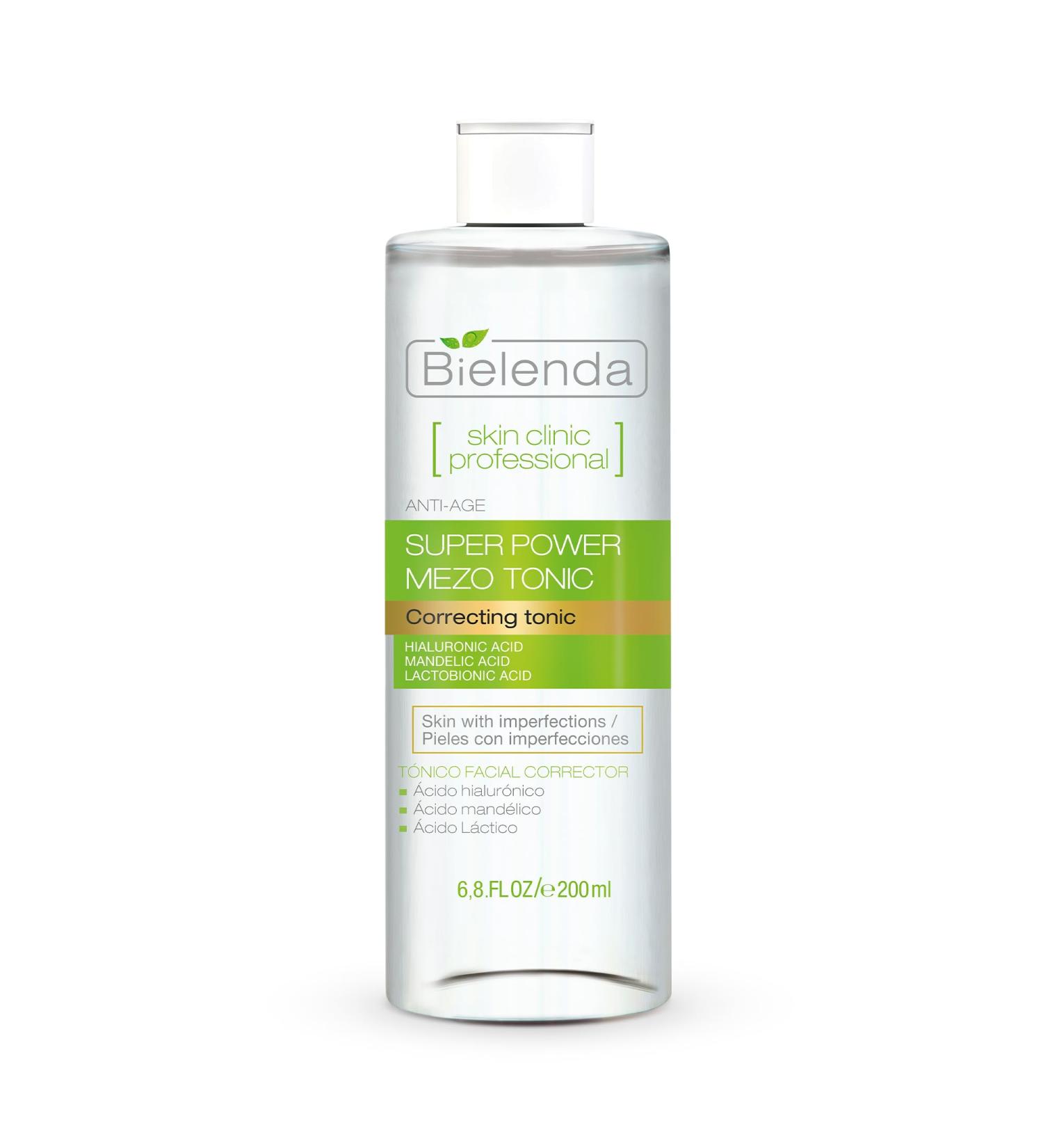 Bielenda Professional Mezo Facial Toner Anti-Wrinkle Corrector 200 ml - Buy Online on GoSupps.com