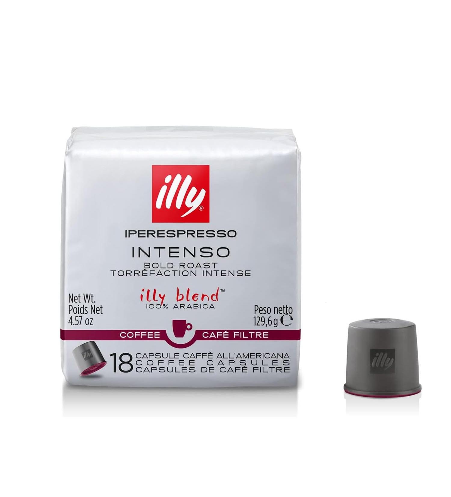 illy American Coffee Capsules Iperespresso Roasted INTENSO - Box of 100 Capsules - Buy Online on GoSupps.com