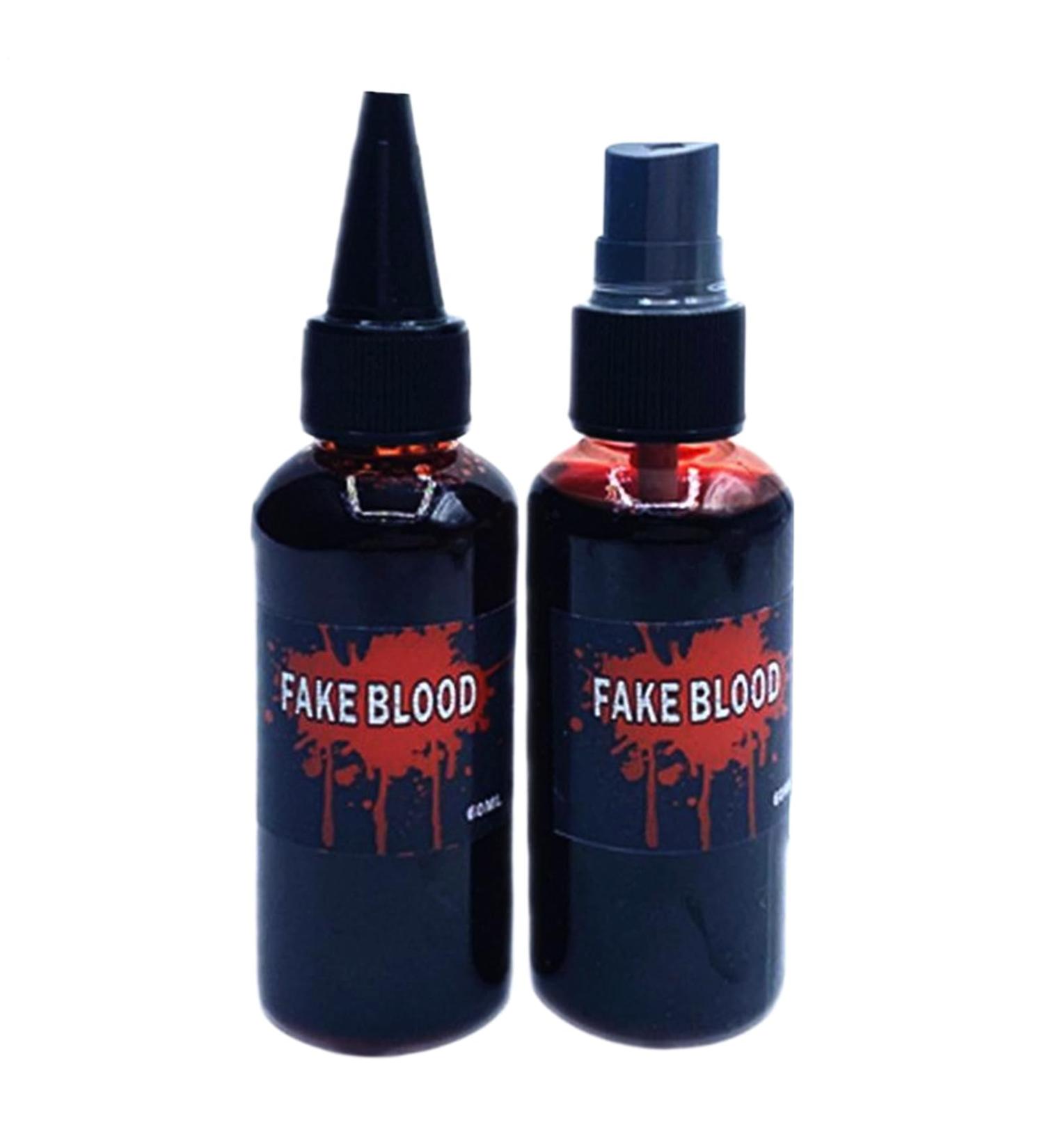 Dummy Blood for Halloween 60 ml Coagulated Blood Cosplay for Make-up Safe Fancy Dress Escape Horror Theater Carnival Masquerade - Buy Online on GoSupps.com