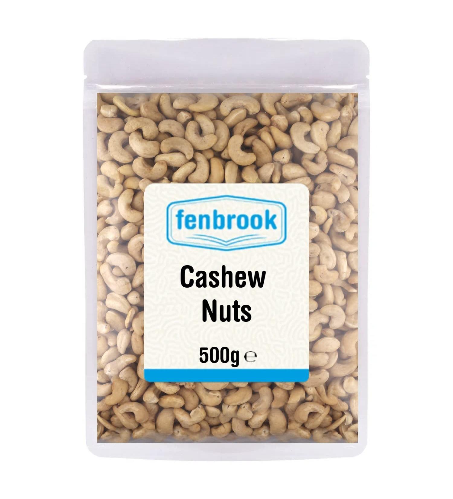 Cashew Nuts (Whole) 500g by Fenbrook