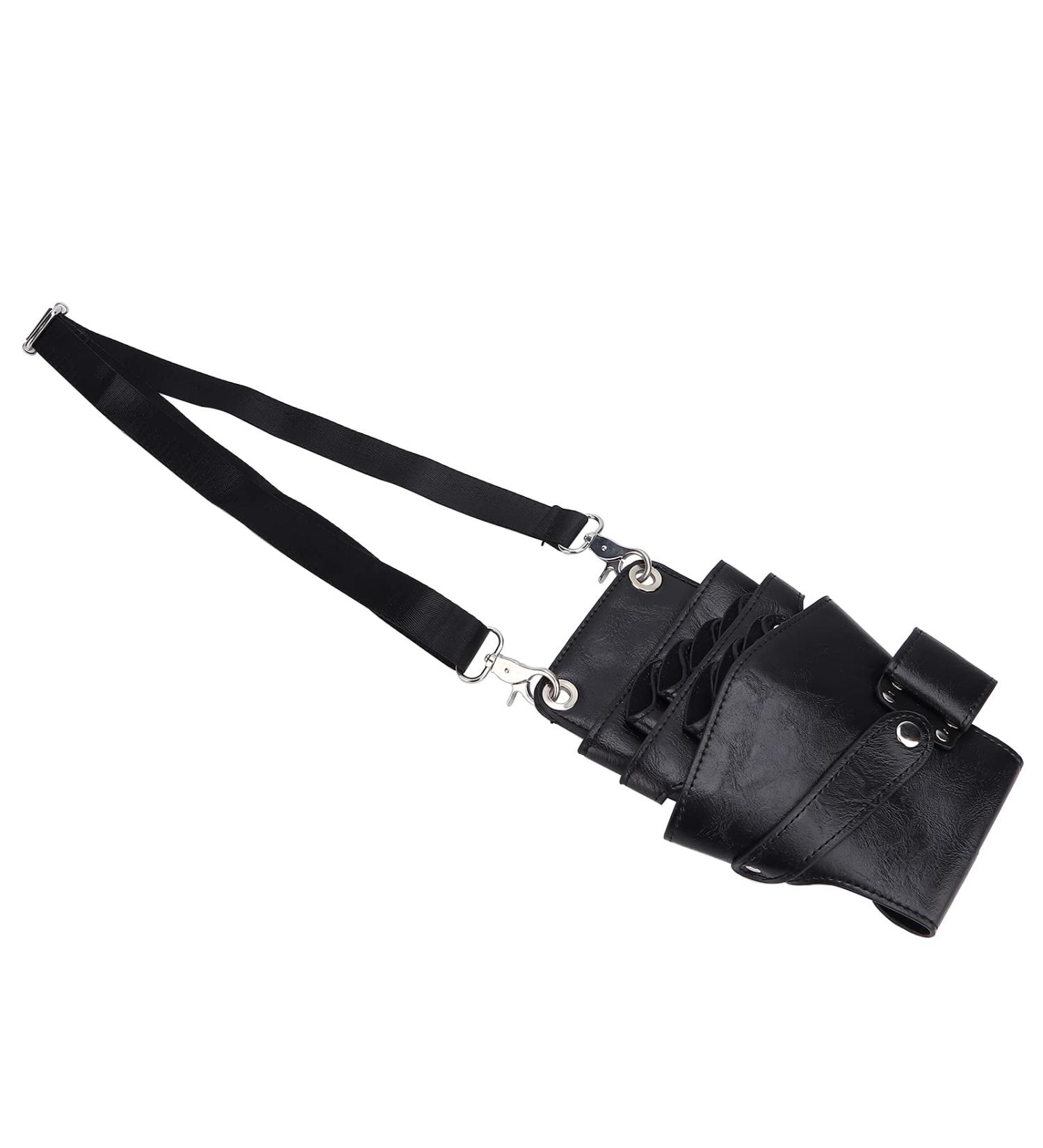 Hairdressing Scissors Holder Multiple Pocket Professional Practical Hair Scissors Holster for Hairdressing Tool for Pet Shop for Salon - Buy Online on GoSupps.com