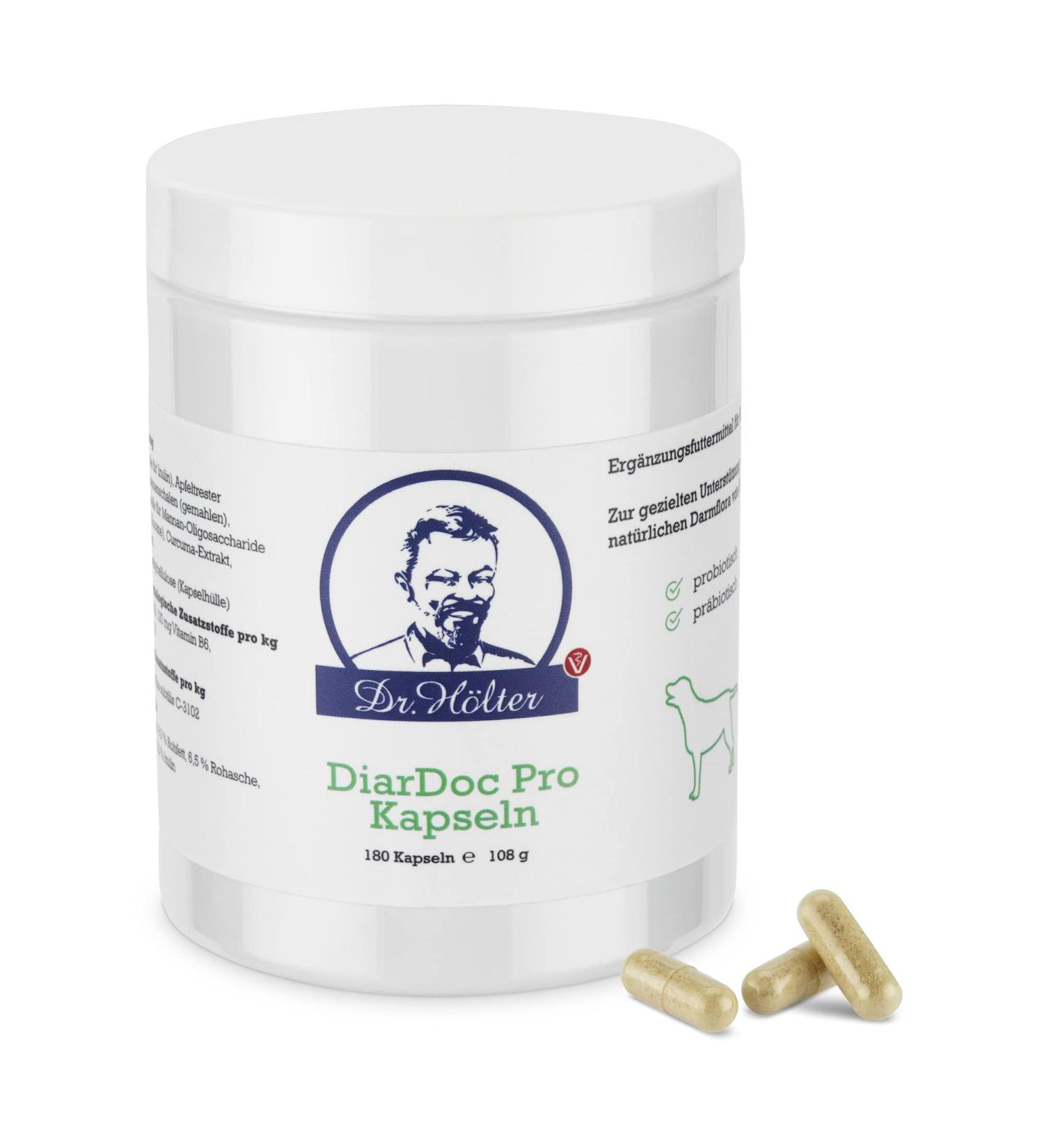 Diardoc Pro - Dr. HOW's Probiotic Dietary Supplement for Digestive Health & Immune Support (180 Capsules) - International Shipping Available - Buy Online on GoSupps.com