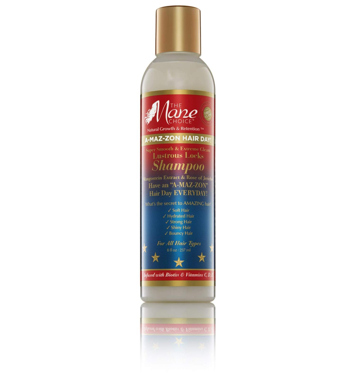 Buy The Mane Choice A-Maz-Zon Hair Day Shampoo - Hydrating & Softening for Shiny Bouncy Hair - Infused with Biotin & Oils - 8 Oz - International Shipping Available - Buy Online on GoSupps.com