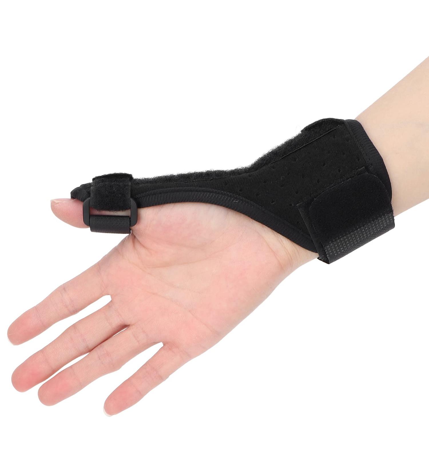Ymiko Thumb Brace Breathable Finger Stabilizer for Arthritis & Tendonitis | Aluminium Alloy Support Splint for Thumb Fractures - International Shipping Available - Buy Online on GoSupps.com
