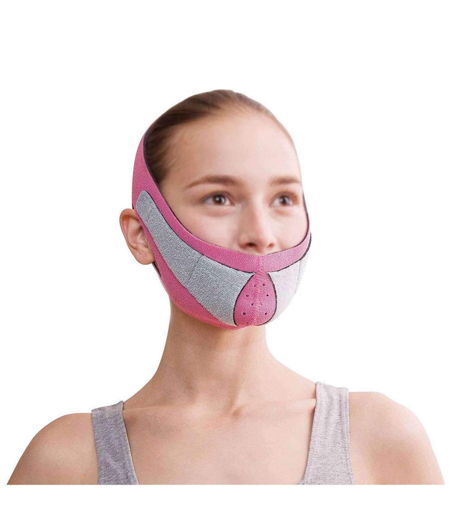 Perfect Double Chin Reducer | Face & Neck Lift Slimming Belt | Painless Anti-Wrinkle Band for a Youthful Look - Buy Online on GoSupps.com