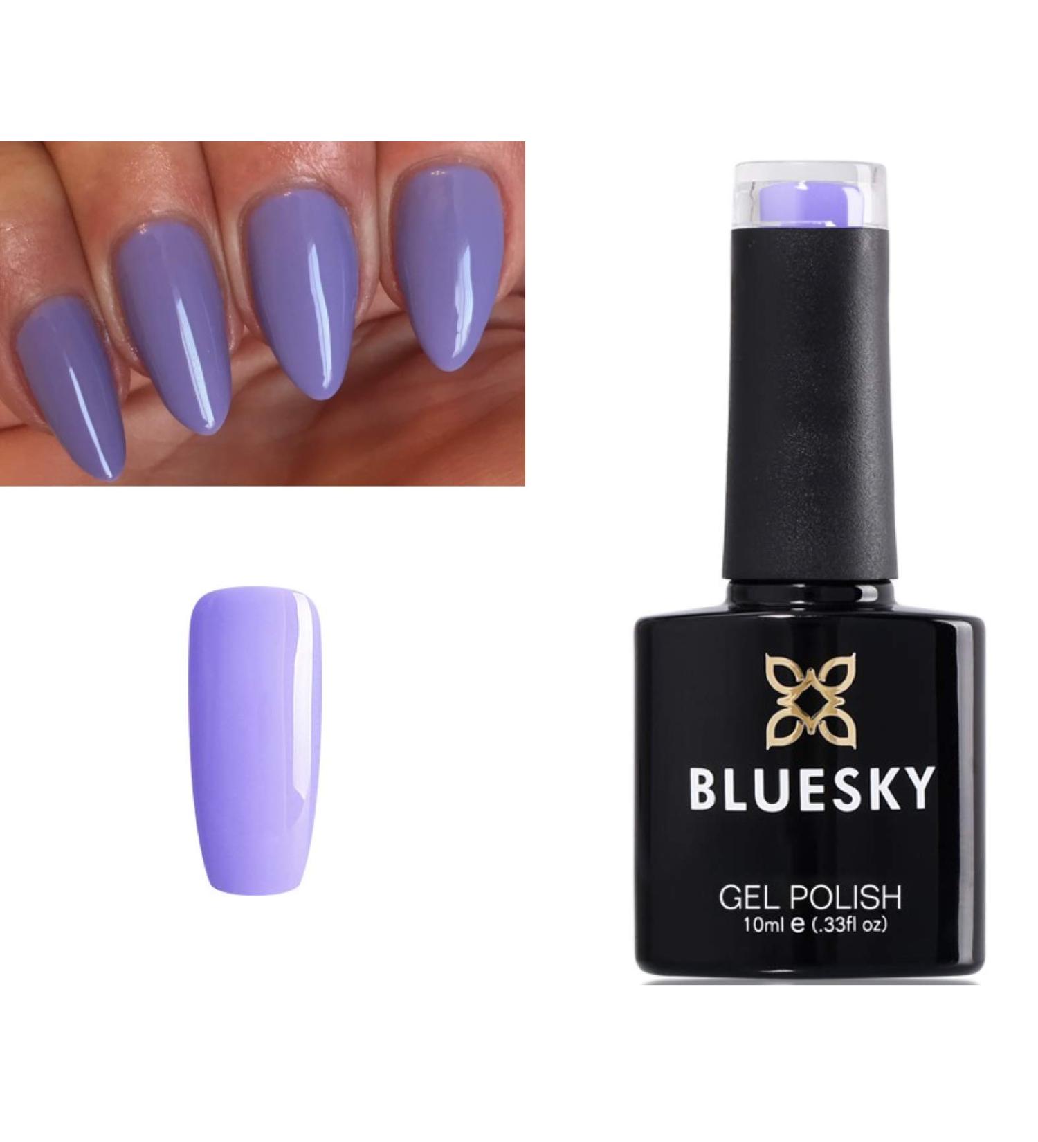 Bluesky Lilac Lavender Wizteria Haze Garden Muse Nail Gel Polish UV LED Soak Off 10ml