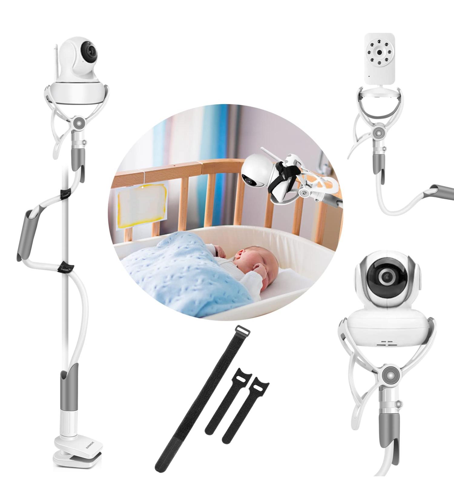 Burnnove Babyphone Holder - Universal Baby Monitor Camera Mount for Optimal Viewing & Stability - Buy Online on GoSupps.com