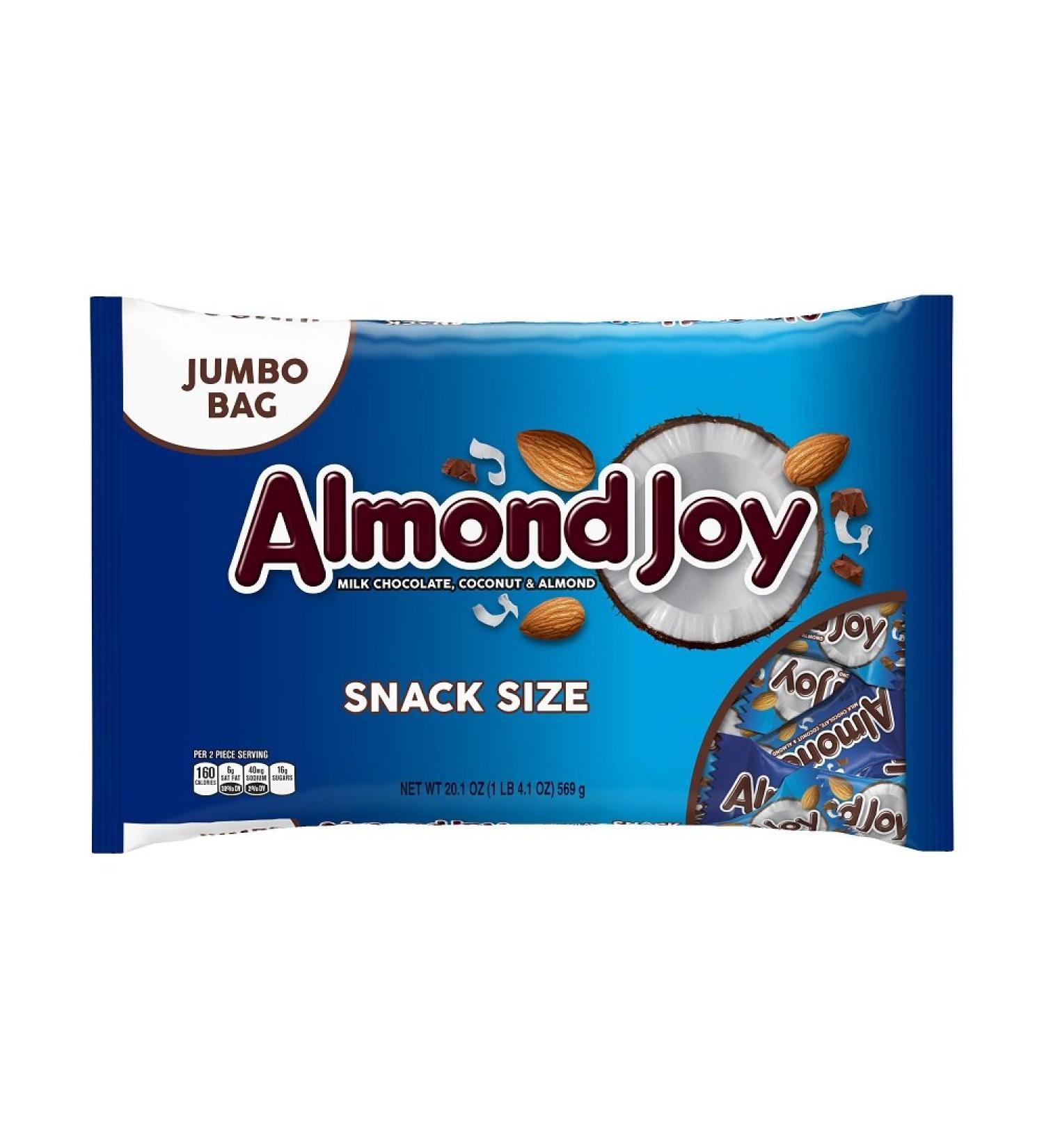 ALMOND JOY Chocolate Coconut Candy Bar Snack Size - 20.1 Ounce (Pack of 1) - Buy Online on GoSupps.com