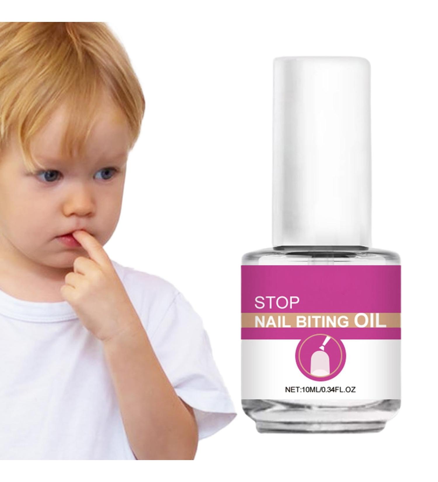  Hugsweet Hugsweet Thumb Sucking Nail Polish Anti-Bite Nail Polish | Bitter Oil Bite Nail Polish | Bitter Taste Nail Bite Plug No Bite Nail Polish - Buy Online on GoSupps.com