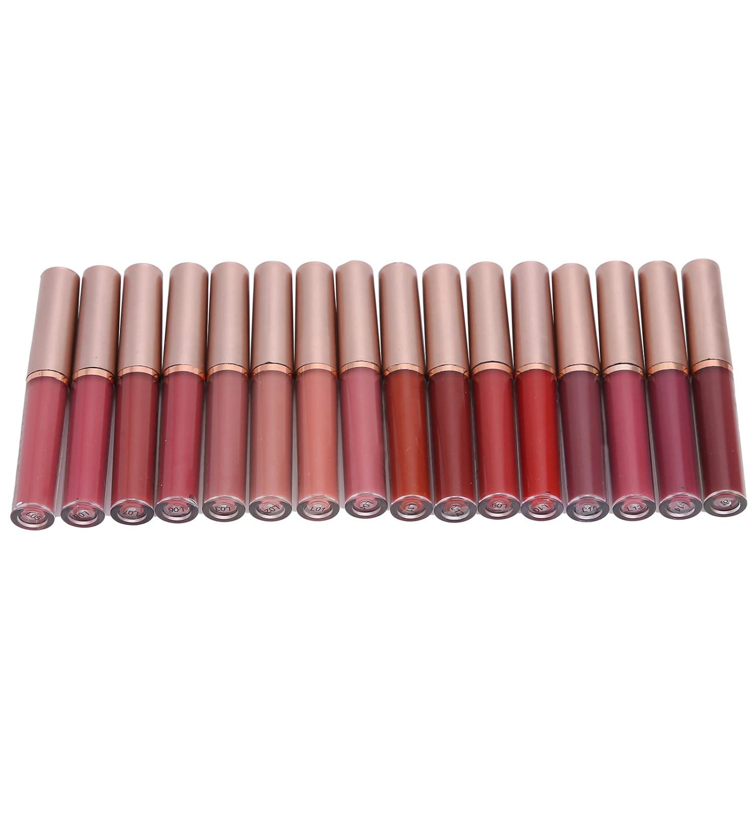 Buy FILFEEL 16pcs Matte Lip Gloss Set - Long Lasting Liquid Lipstick for Women | Rich Color Cosmetics for International Shipping - Buy Online on GoSupps.com