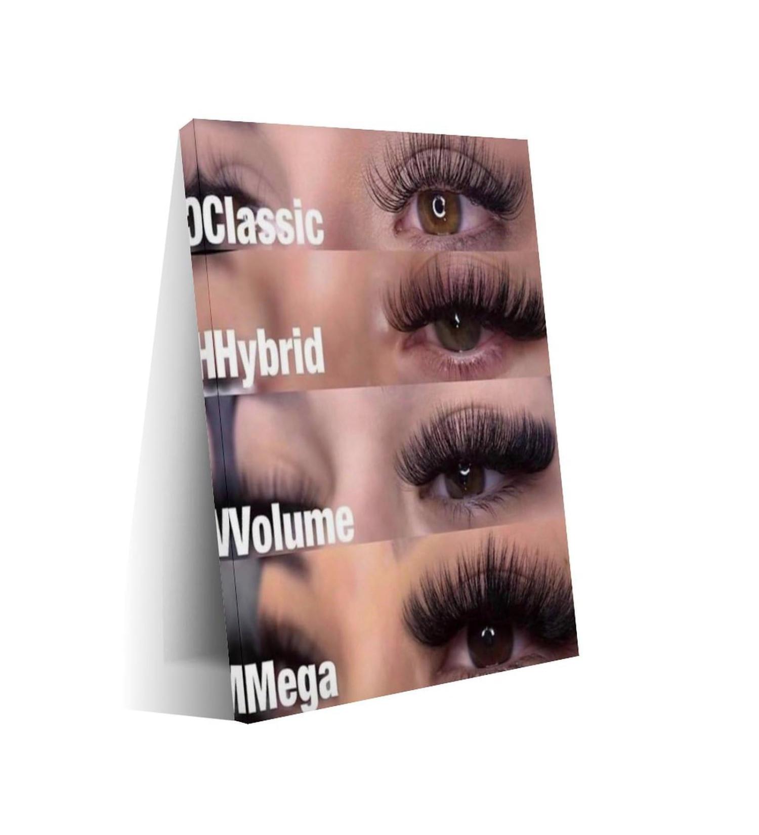 UTWEXZKGE Eyelash Extension Poster - Aesthetic Canvas Art for Beauty Salons | 16x24in (40x60cm) Wall Decor - Buy Online on GoSupps.com