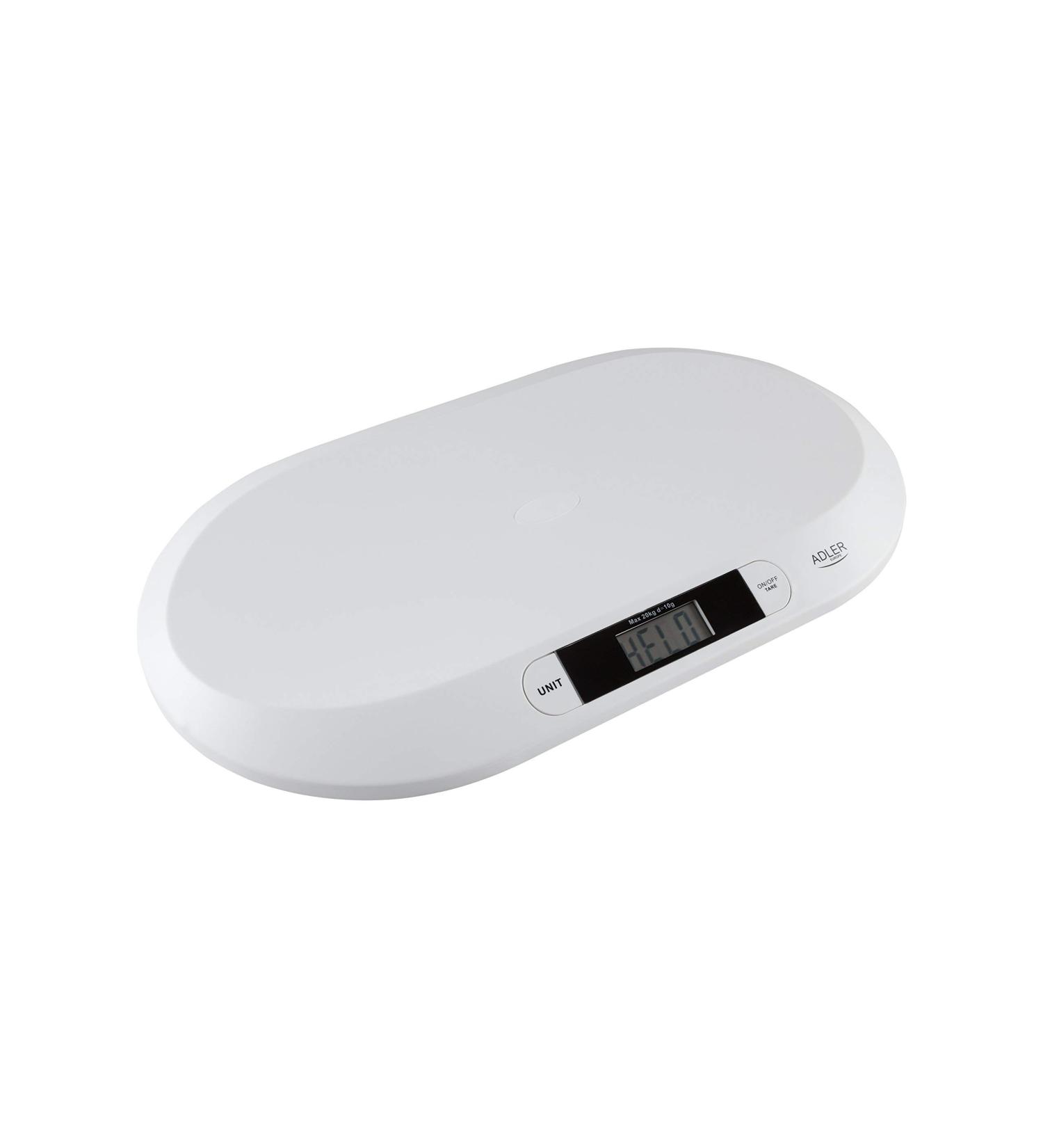 Adler Baby Scale - Off White & Multicolour | Accurate One Size Measurement - Buy Online on GoSupps.com