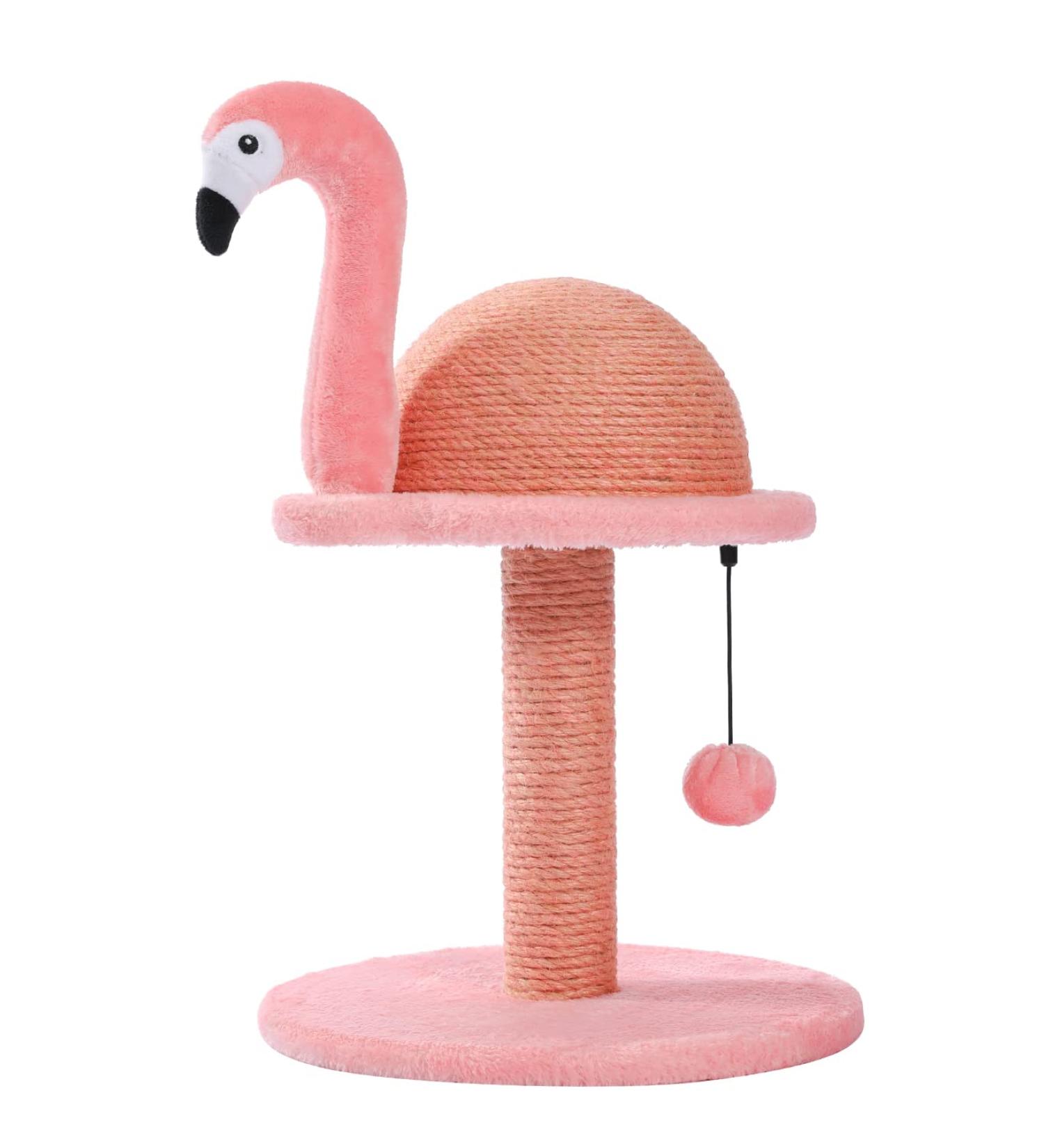 Petepela Cat Scratching Post - Interactive Toy Ball - Replacement Sisal Scratching Pole - Pink - Buy Online on GoSupps.com
