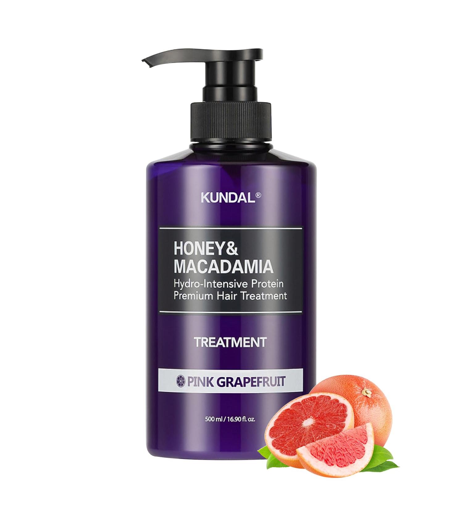 KUNDAL Protein Treatment 500ml - Pink Grapefruit | Premium Hair Care for All Hair Types - Fast International Shipping - Buy Online on GoSupps.com