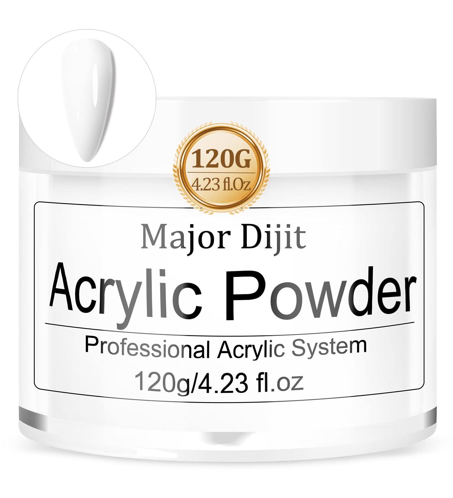 Clear Acrylic Nail Powder 120g - Professional 3D Nail Extension & Carving | Durable & Large Capacity Polymer for French Manicure - Buy Online on GoSupps.com