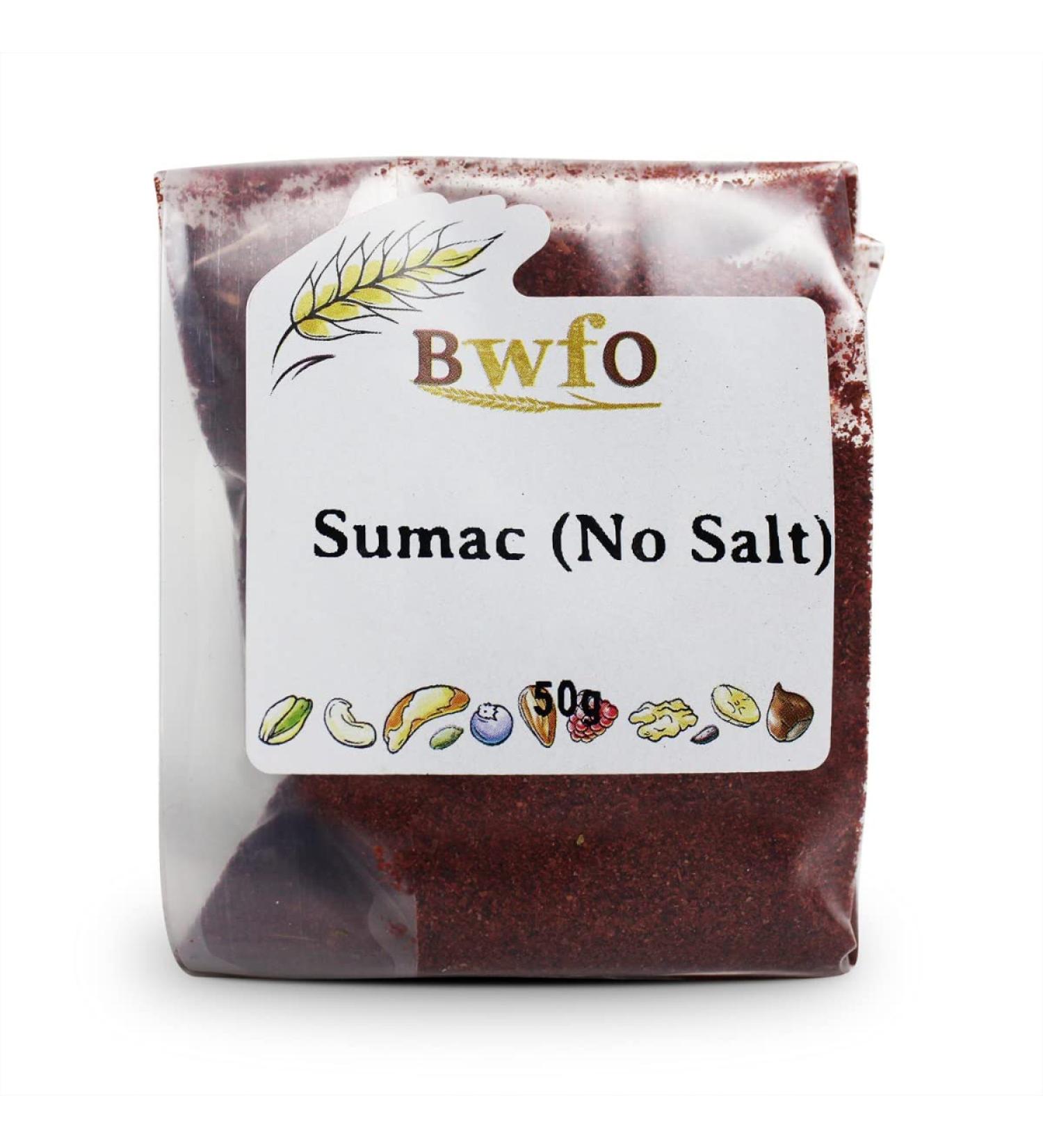 Sumac (No Salt) 50g (BWFO)