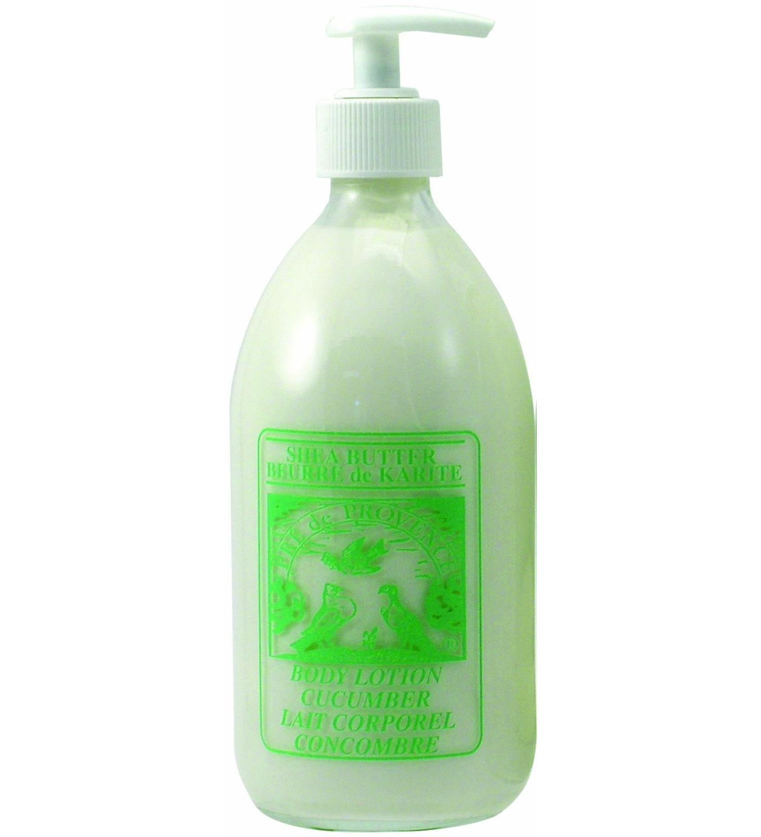 Pre de Provence Shea Butter Body Lotion Cucumber 16.9 -Ounce Bottle