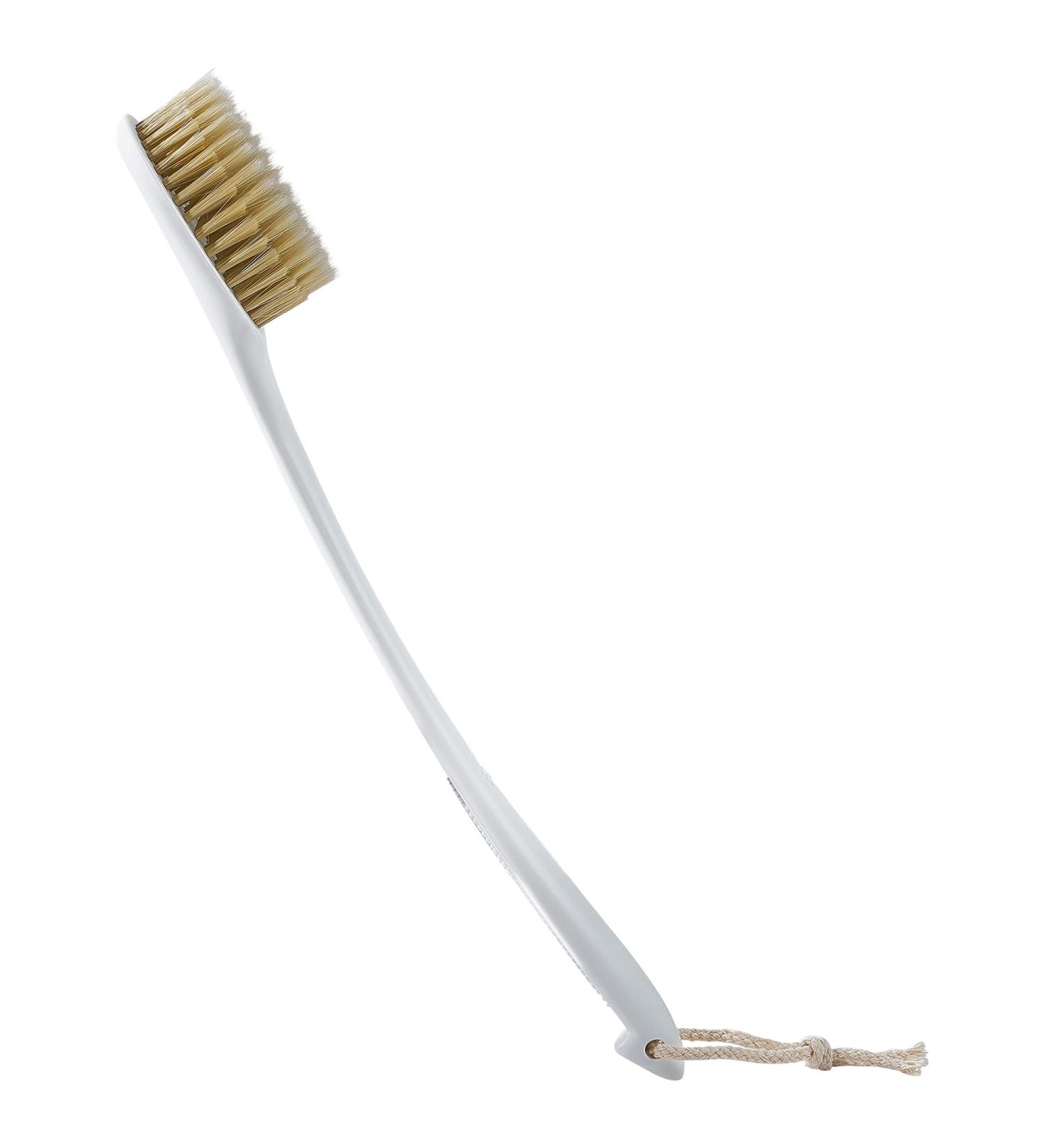 Long Handle Back Scrubber | Never Mold Shower Brush for Wet/Dry Brushing - Men & Women - Buy Online on GoSupps.com