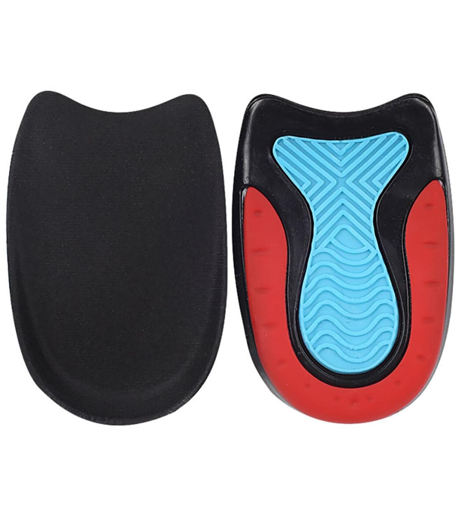 Unisex Heel Support Pad - Shock Absorbing TPE Cushion Shoes for Heel Discomfort | Breathable Non-Slip Protector Cup - Buy Online on GoSupps.com