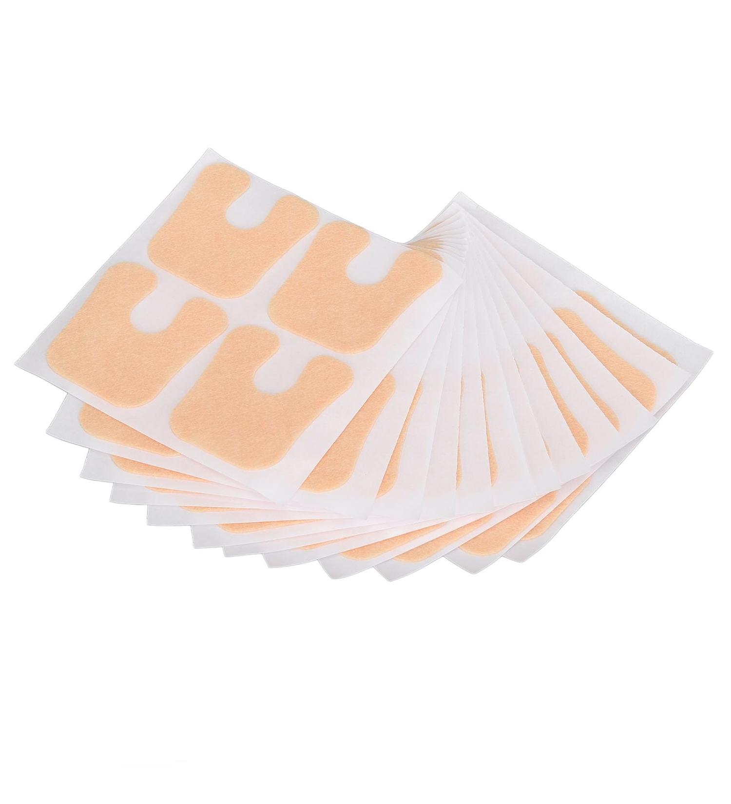 48 U-Shaped Felt Callus Pads - Soft Breathable & Perfect for High Heels | International Shipping Available - Buy Online on GoSupps.com