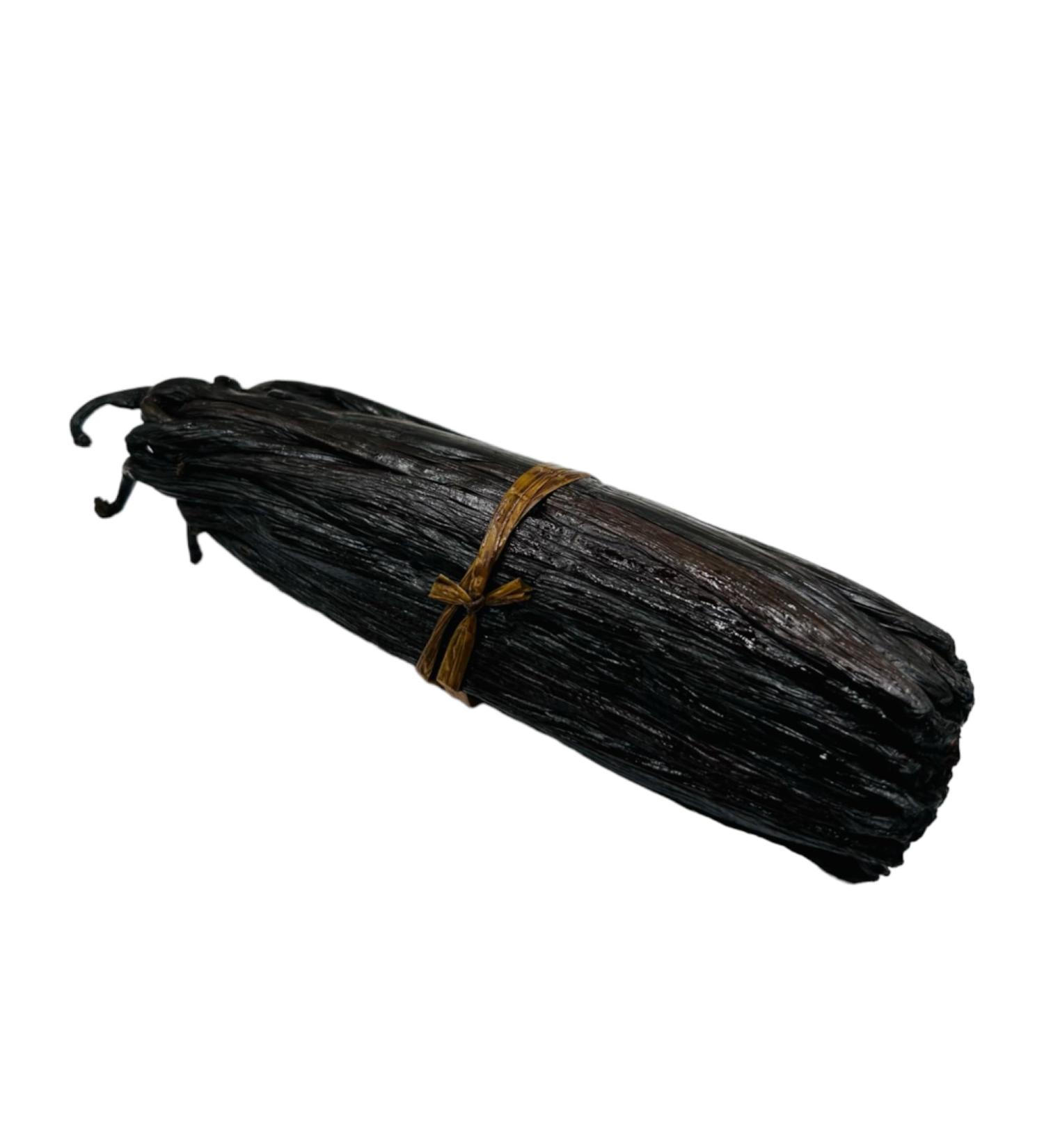 Bourbon Madagascar Vanilla Whole Bean 15cm | 10g - 460g Grade A' (460 grams (230 beans)) 460 grams ( 230 beans) - Buy Online on GoSupps.com