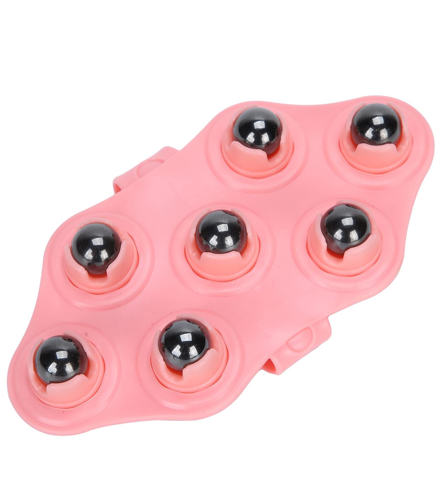 Portable Roller Ball Massager - Magnetic Pearl Hand Massager for Muscle Relaxation & Slimming | International Shipping Available - Buy Online on GoSupps.com
