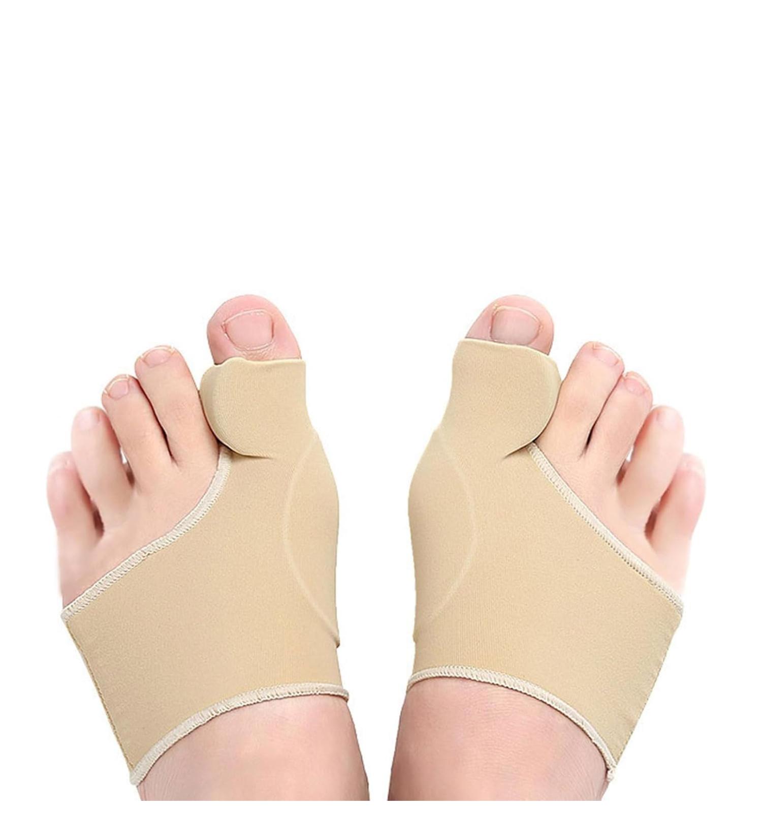 GLQSLQ Hallux Valgus Correction - Bunion Corrector & Toe Spreader Socks for Women | Silicone Pads & Hammer Toe Protection - Buy Online on GoSupps.com