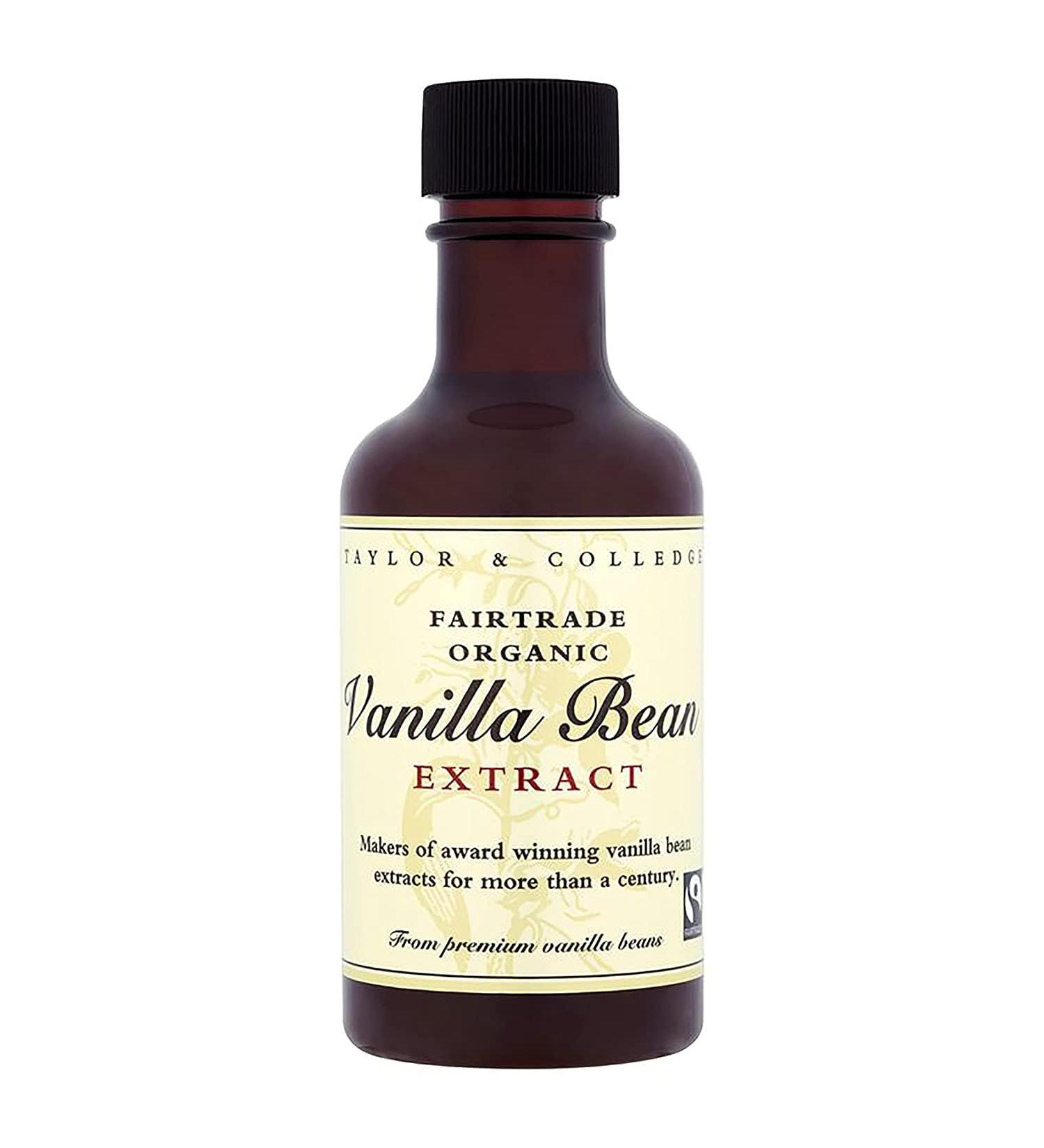 Taylor & Colledge Fairtrade Organic Vanilla Extract 100ml - Premium Quality International Shipping Available - Buy Online on GoSupps.com