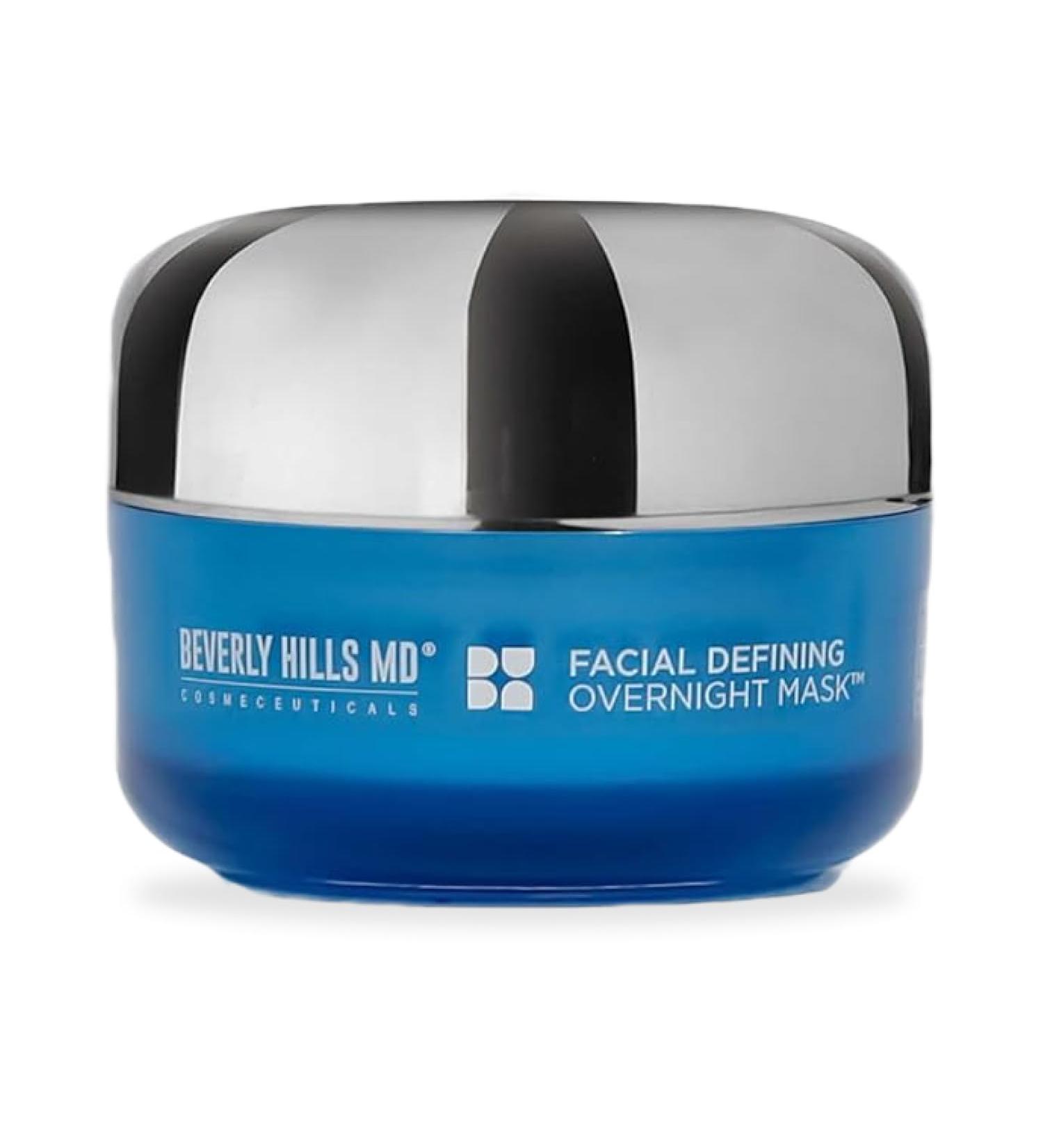 Buy Facial Defining Overnight Mask - Nightly Cream for Plump Smooth Skin | Anti-Aging with Shea Butter Coconut & Chamomile - International Shipping Available - Buy Online on GoSupps.com