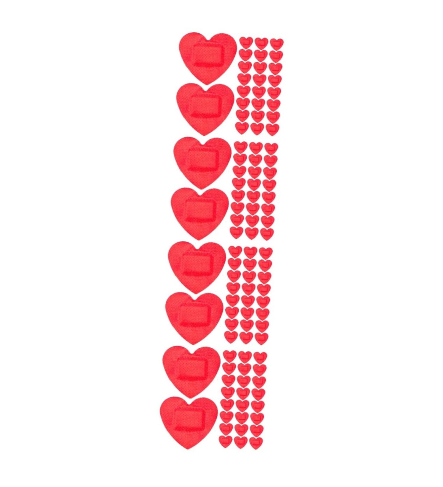 Yardwe 400 Pcs Heart Shaped Hydrocolloid Stickers - Cute Waterproof Adhesive Stickers for Kids - Ideal for Crafts & Fun Activities - Buy Online on GoSupps.com