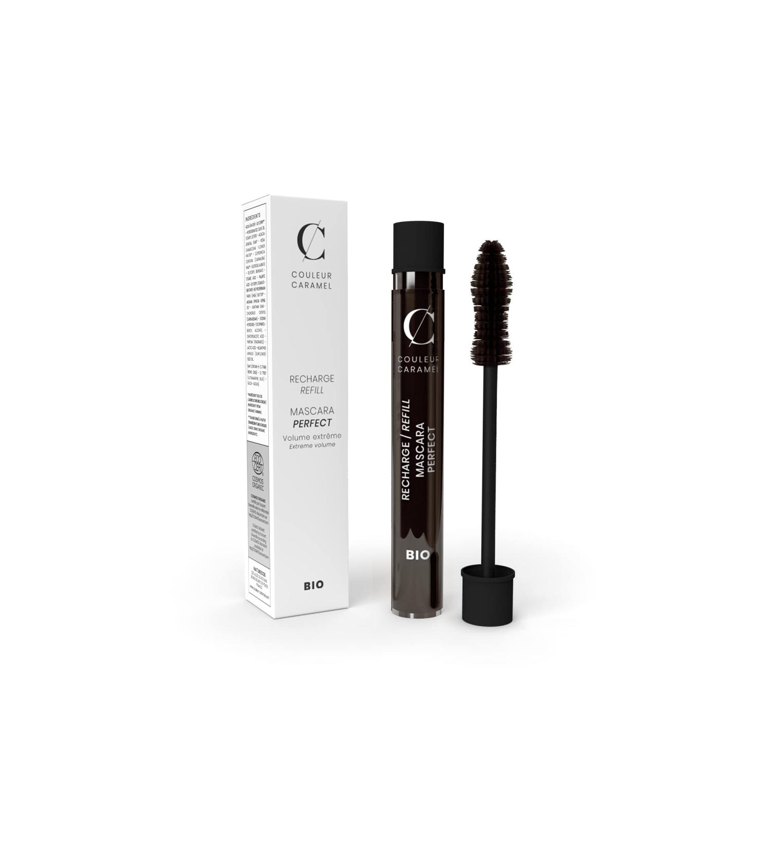 Couleur Caramel - Perfect Organic & Vegan Mascara Refill (42- Velvet Brown) - Buy Online on GoSupps.com