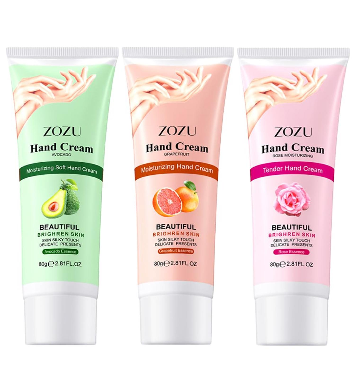 BakerMiche Hand cream for very dry hands and working hands 80 g x 3 pieces ultramoisturizing and deeply nourishing repairing hand cream set suitable for all skin types Mixed pack - Buy Online on GoSupps.com