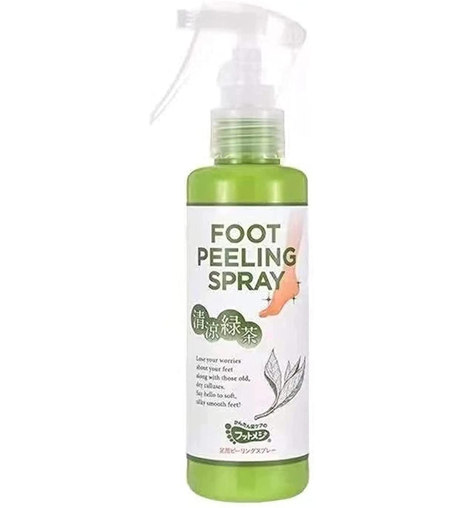 Foot Peeling Spray Orange Oil Exfoliating Foot Moisturizing Hydrating Nourish Peel Off Spray Remove Dead Skin And Calluses On Feet Gentle Foot Care. (Green Tea) - Buy Online on GoSupps.com