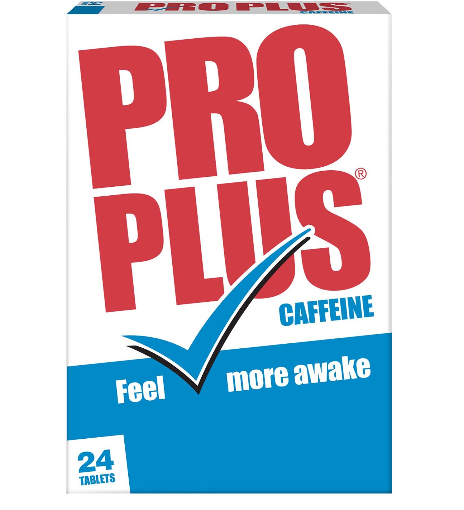 Pro Plus 24 Caffeine Tablets - Sugar Free 24 Count (Pack of 1) - Buy Online on GoSupps.com