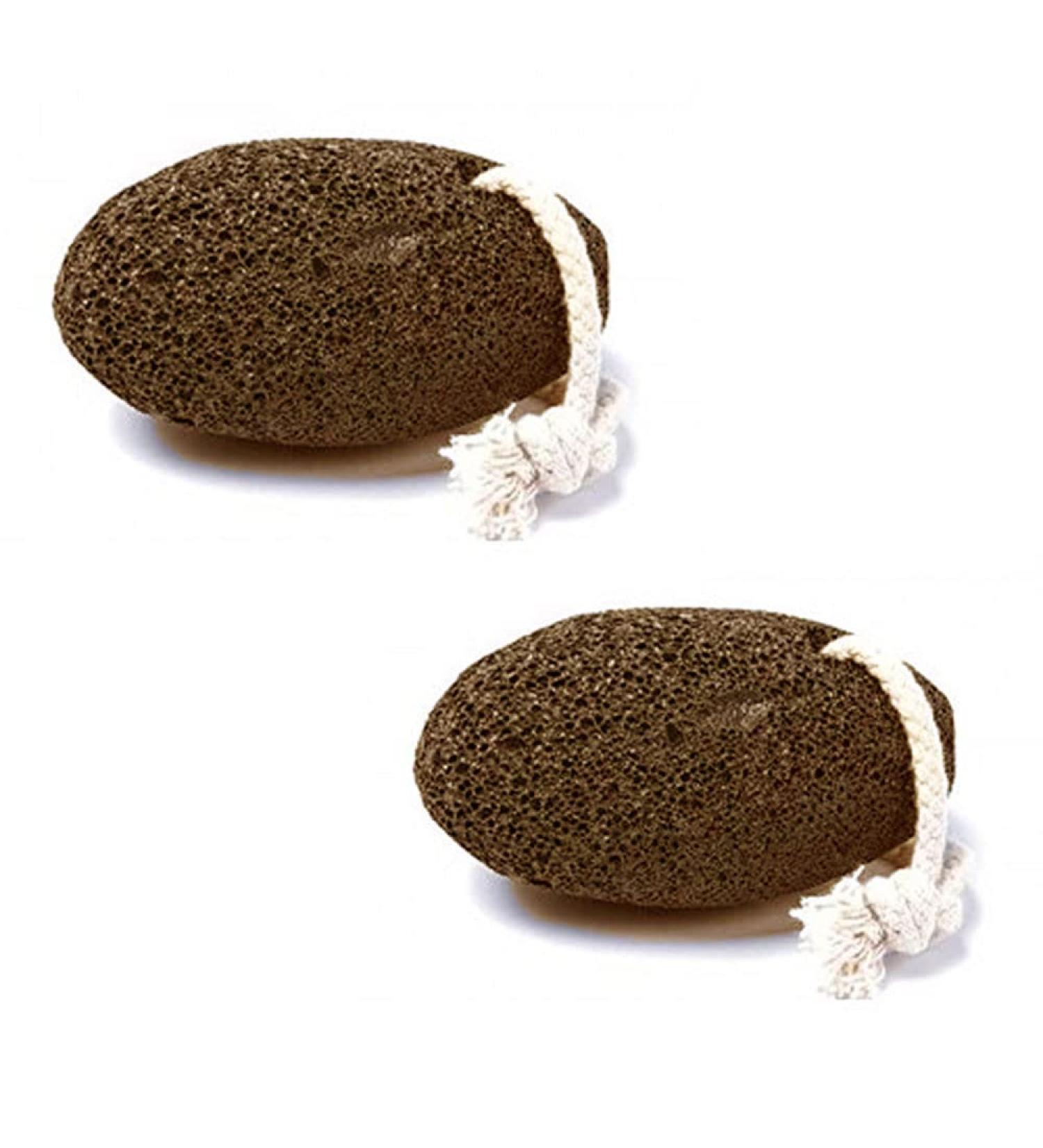 Extra Large Pumice Stones for Pedicure - 2 Pack Callus Remover | Volcanic Lava Foot Care | International Shipping - Buy Online on GoSupps.com