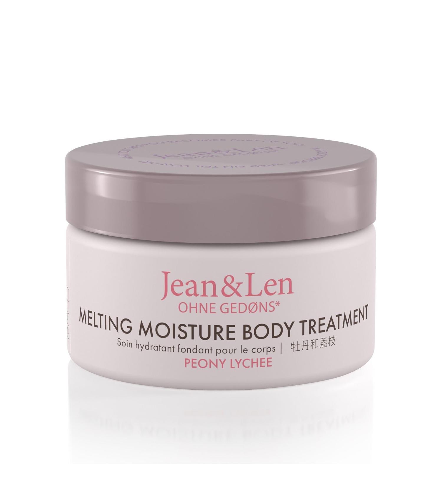 Jean & Len Melting Moisture Body Treatment - Peony & Lychee | Nourishing Body Butter for Normal Skin | 50 ml - Buy Online on GoSupps.com