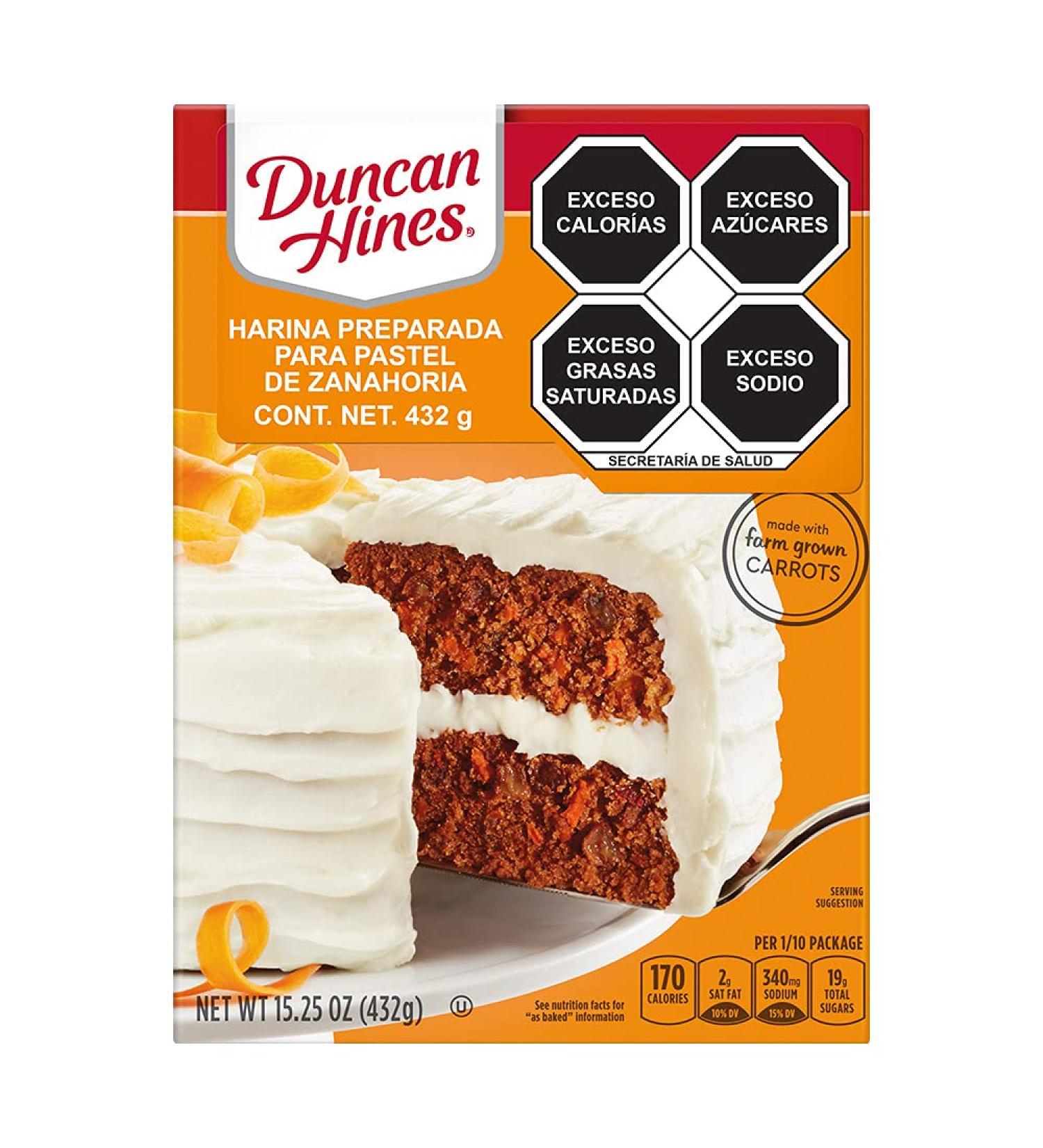 Duncan Hines Carrot Cake Mix - Moist and Delicious | Buy Online - Buy Online on GoSupps.com