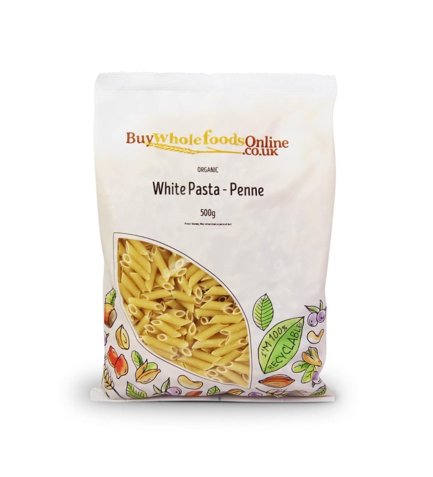 Organic White Pasta - Penne 500g