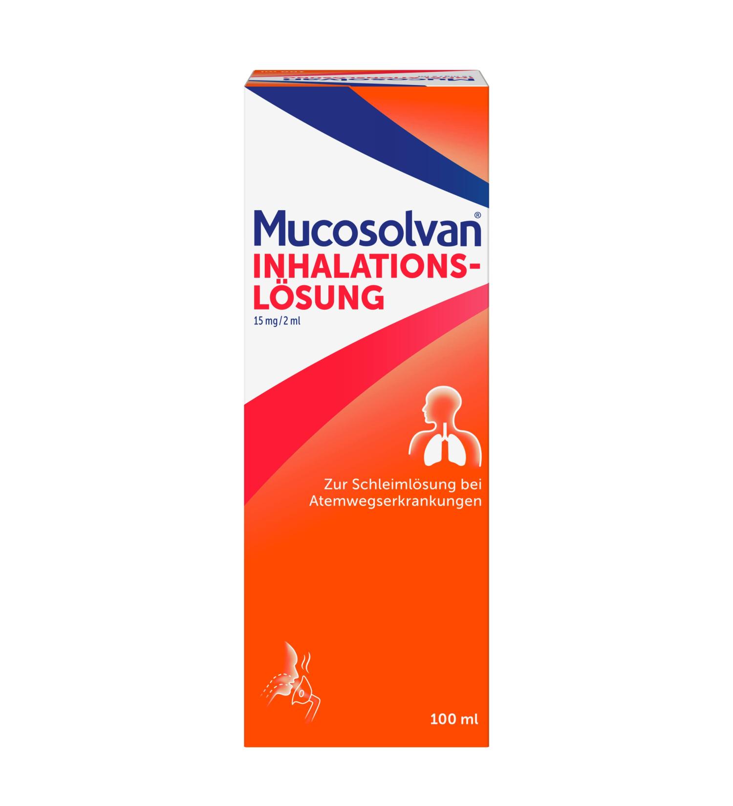MUCOSOLVAN Inhalation Solution 100 ml - Ambroxol for Nebulizer | Mucus Dissolution - Buy Online Worldwide - Buy Online on GoSupps.com