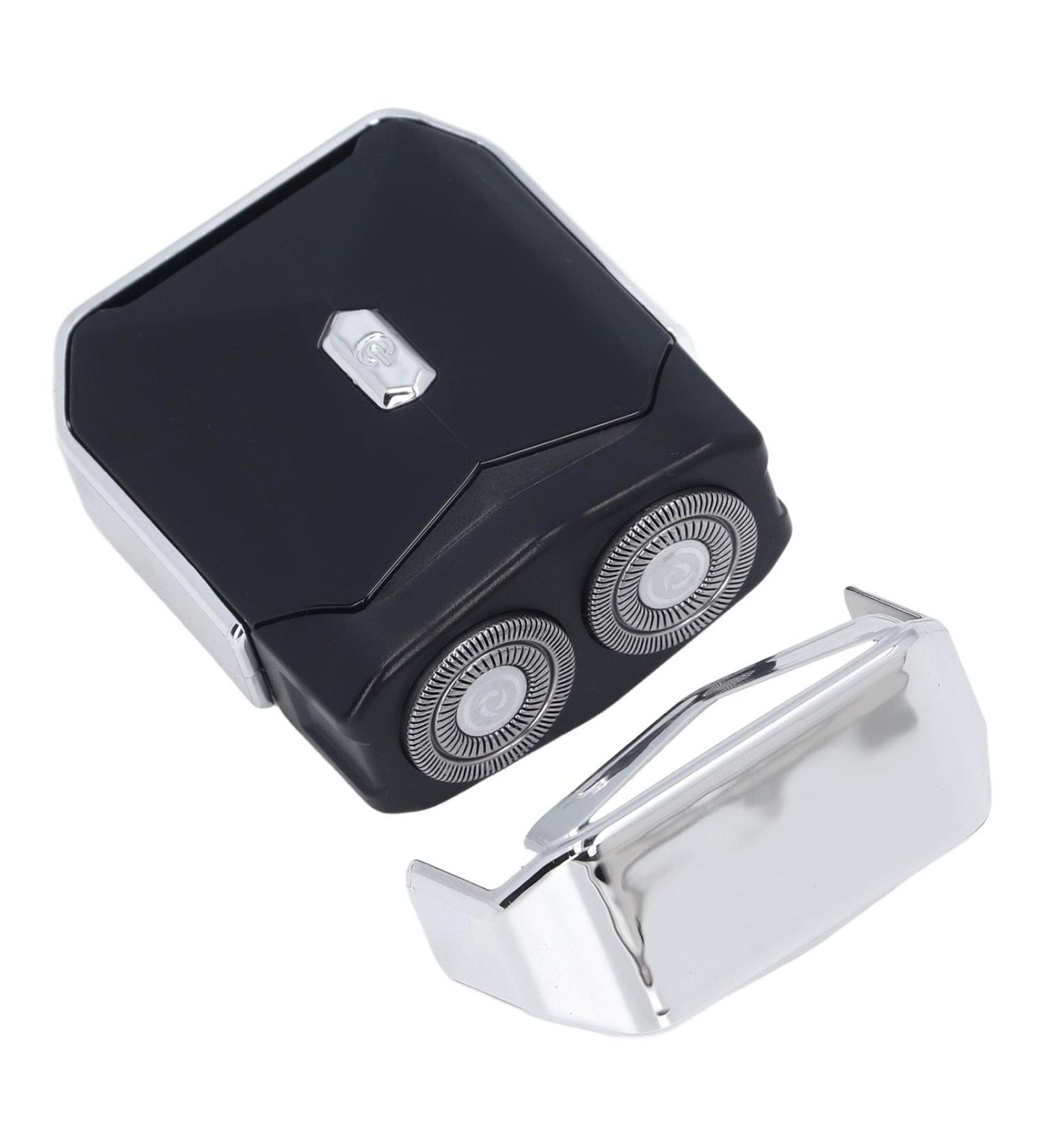 Mini Beard Trimmer for Men - Waterproof Zinc Alloy Travel Hair Clipper & Detachable Shaver for Mustache - Buy Online on GoSupps.com