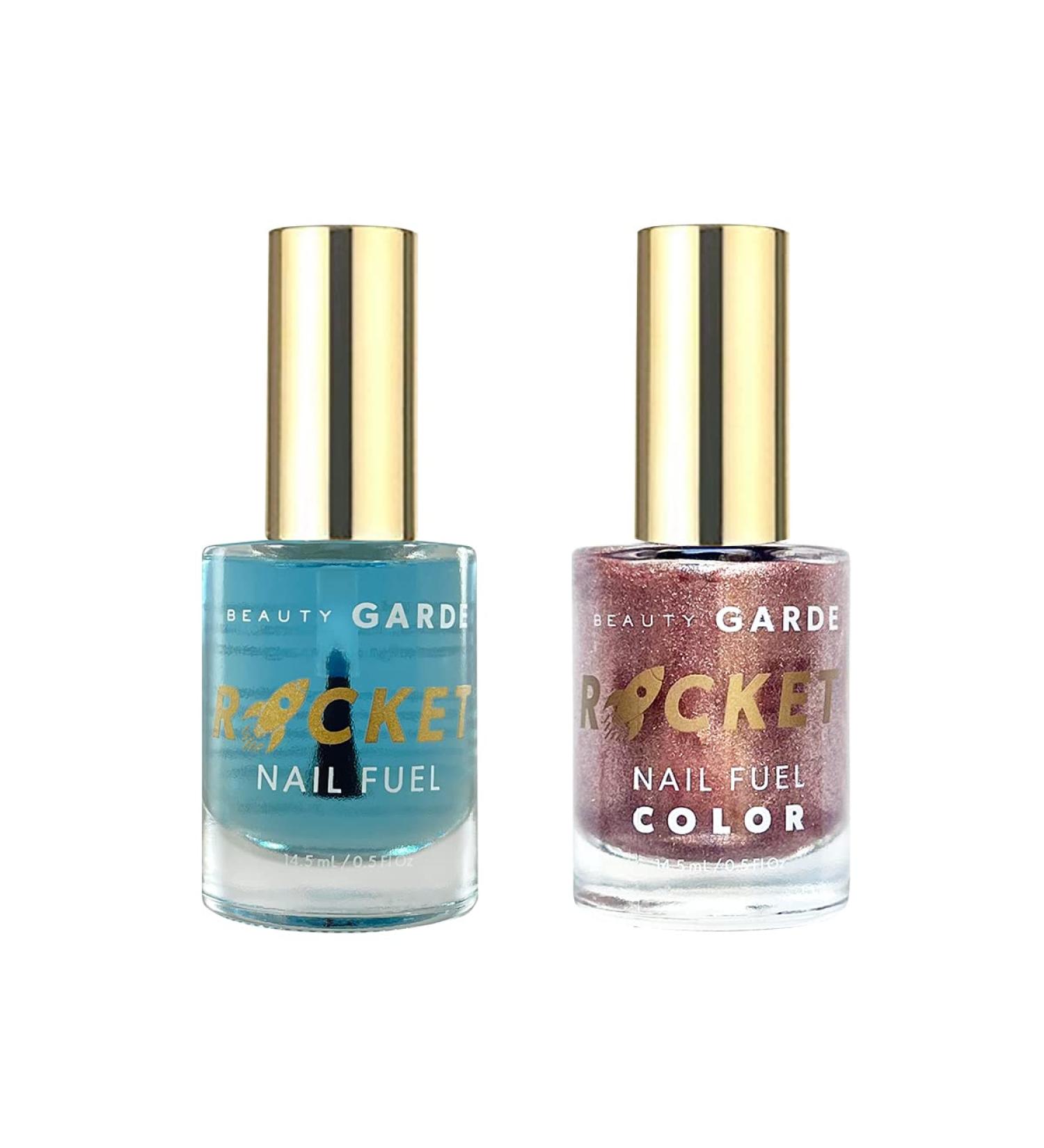 BeautyGARDE Rocket Nail Fuel & Sugar Cookie Nail Strengthener 2-Pack | Nonie Cr me Polish 1oz | Nail Care Set for Growth and Treatment - Buy Online on GoSupps.com