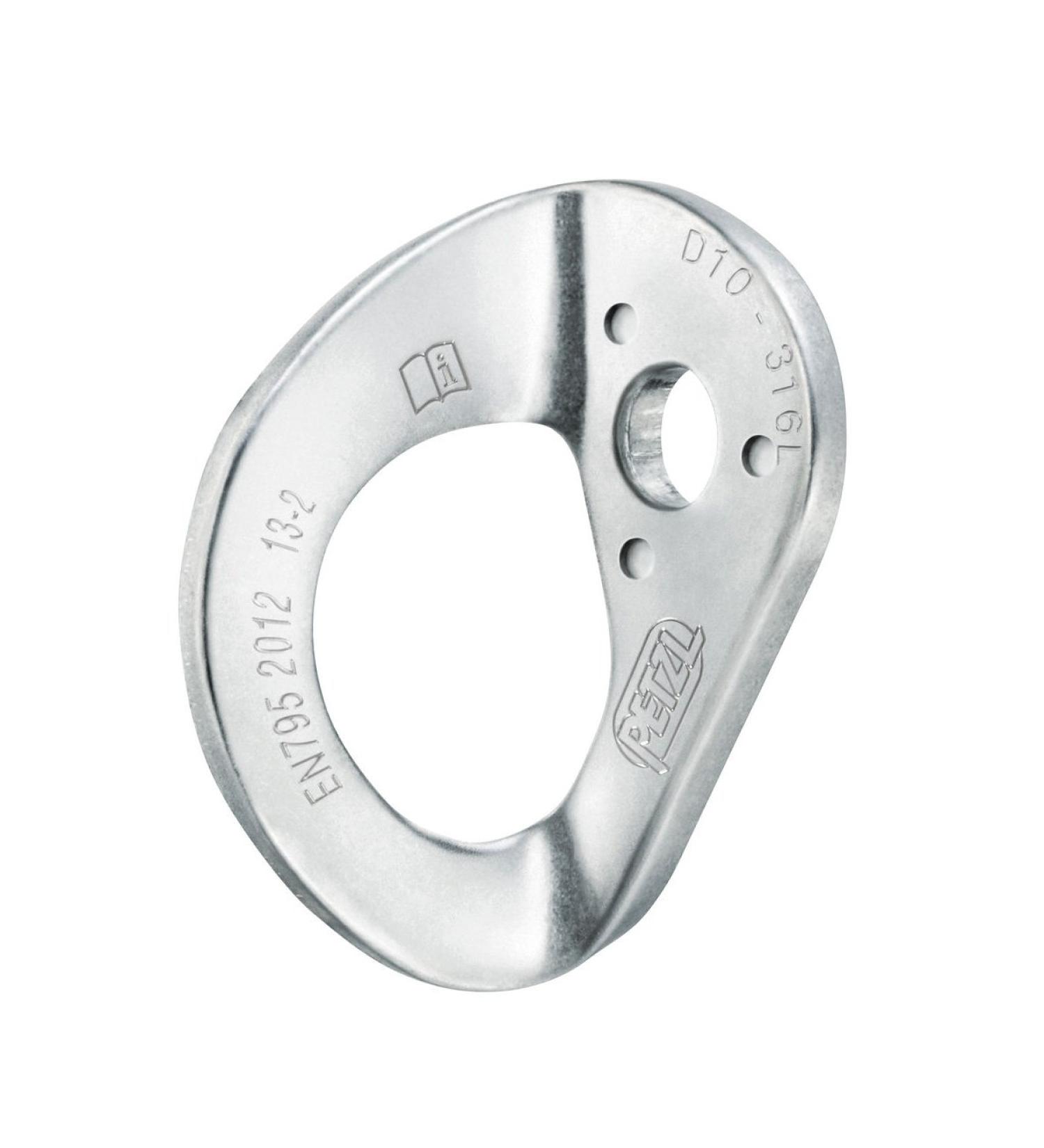 PETZL Plaquettes D marrage Coeur Stainless Steel 10mm - P36AS10 | Unisex Adults - International Shipping Available - Buy Online on GoSupps.com