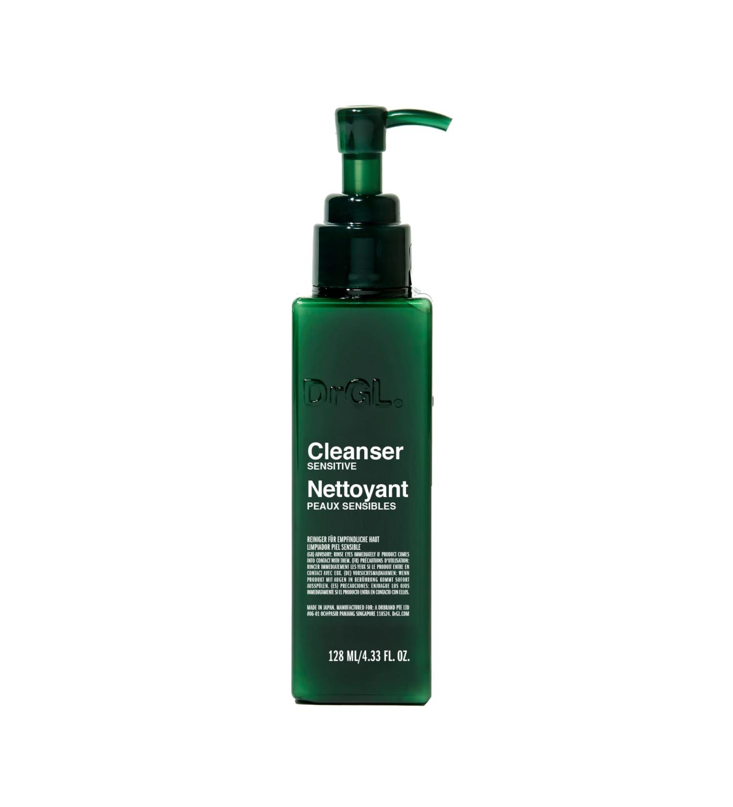 DrGL Cleanser Sensitive | pH-Balanced Facial Cleanser | Gentle Face Wash for All Skin Types | Unscented 128 ml | International Shipping Available - Buy Online on GoSupps.com