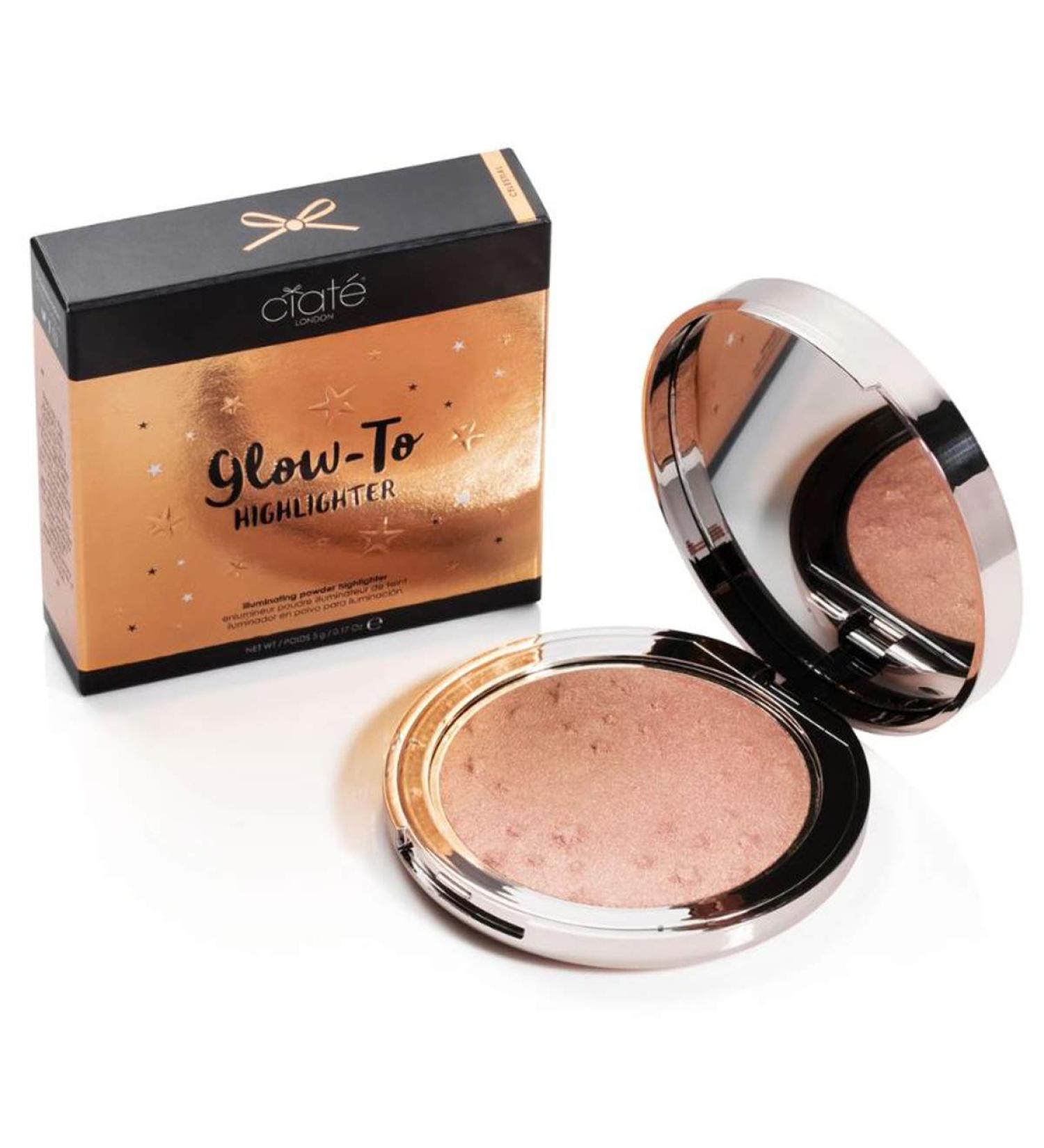 Ciate London Glow-To Highlighter 0.17 Oz - Vegan & Gluten-Free Face Glow Highlighting Powder - Buy Online on GoSupps.com
