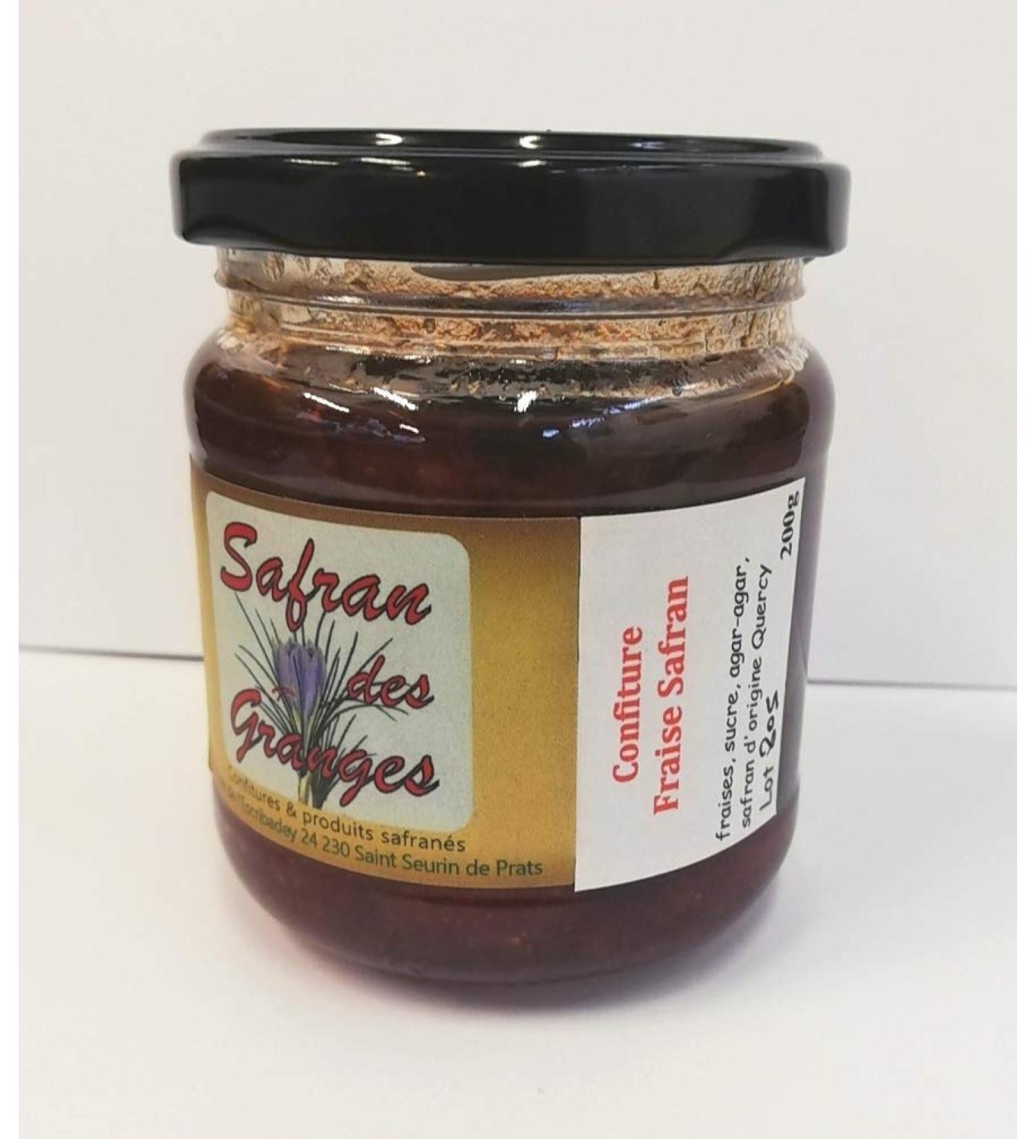 Strawberry Jam with Saffron - 200g
