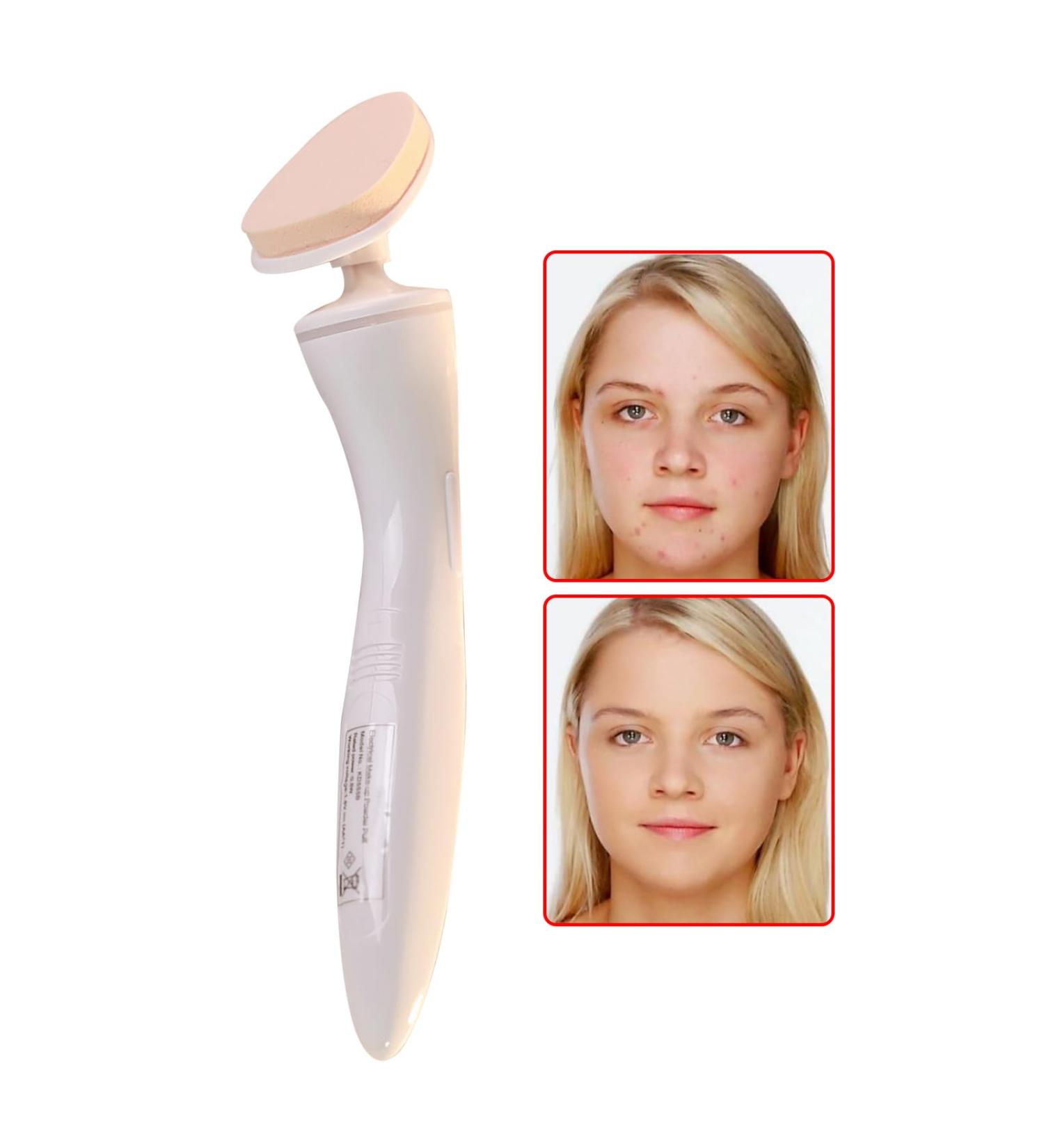 Electric Brush for Makeup 360 Degrees Rotating Electric Cosmetic Brush - Foundation Brush for Perfect Blending Contouring for Women Wife Friend Pochy Electric Powder Puff (Battery Model) - Buy Online on GoSupps.com