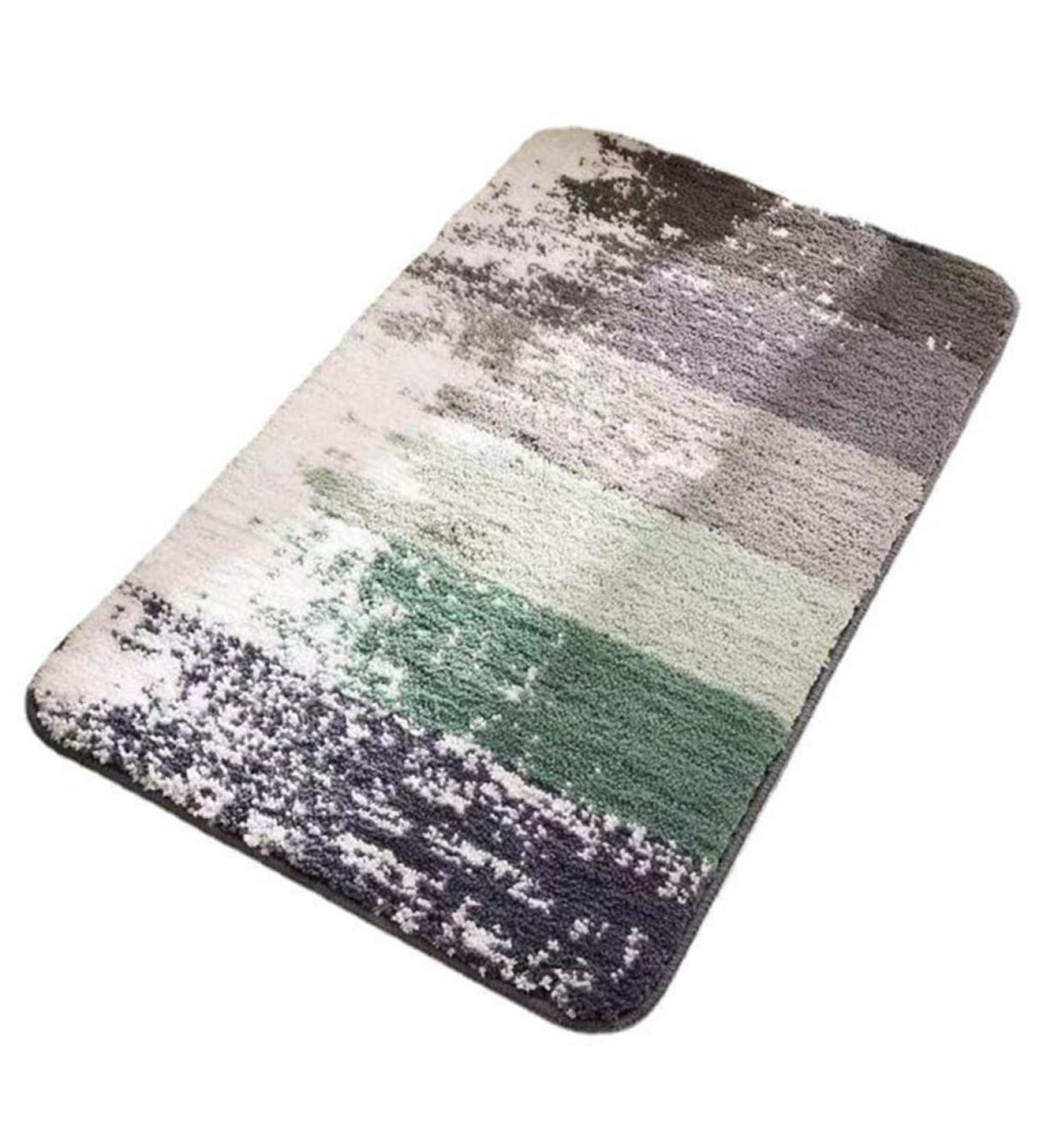 Parliky Non-Slip Mat Front Door Rug Outdoor Rug Pad Door Carpet Absorbent Bathroom Rugs Entrance Door Nordic 80x50cm Grey - Buy Online on GoSupps.com