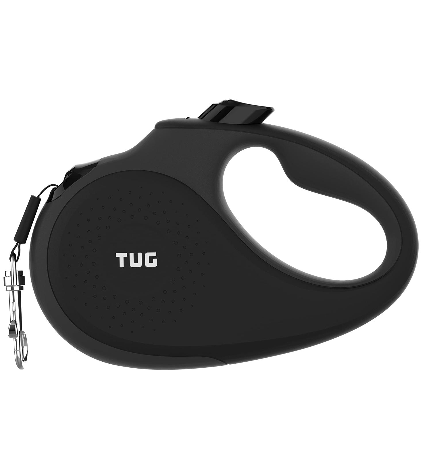 Heavy Duty Retractable Dog Leash - TUG 360آ° Tangle-Free, 16ft Nylon Tape, Anti-Slip Handle - Buy Online on GoSupps.com