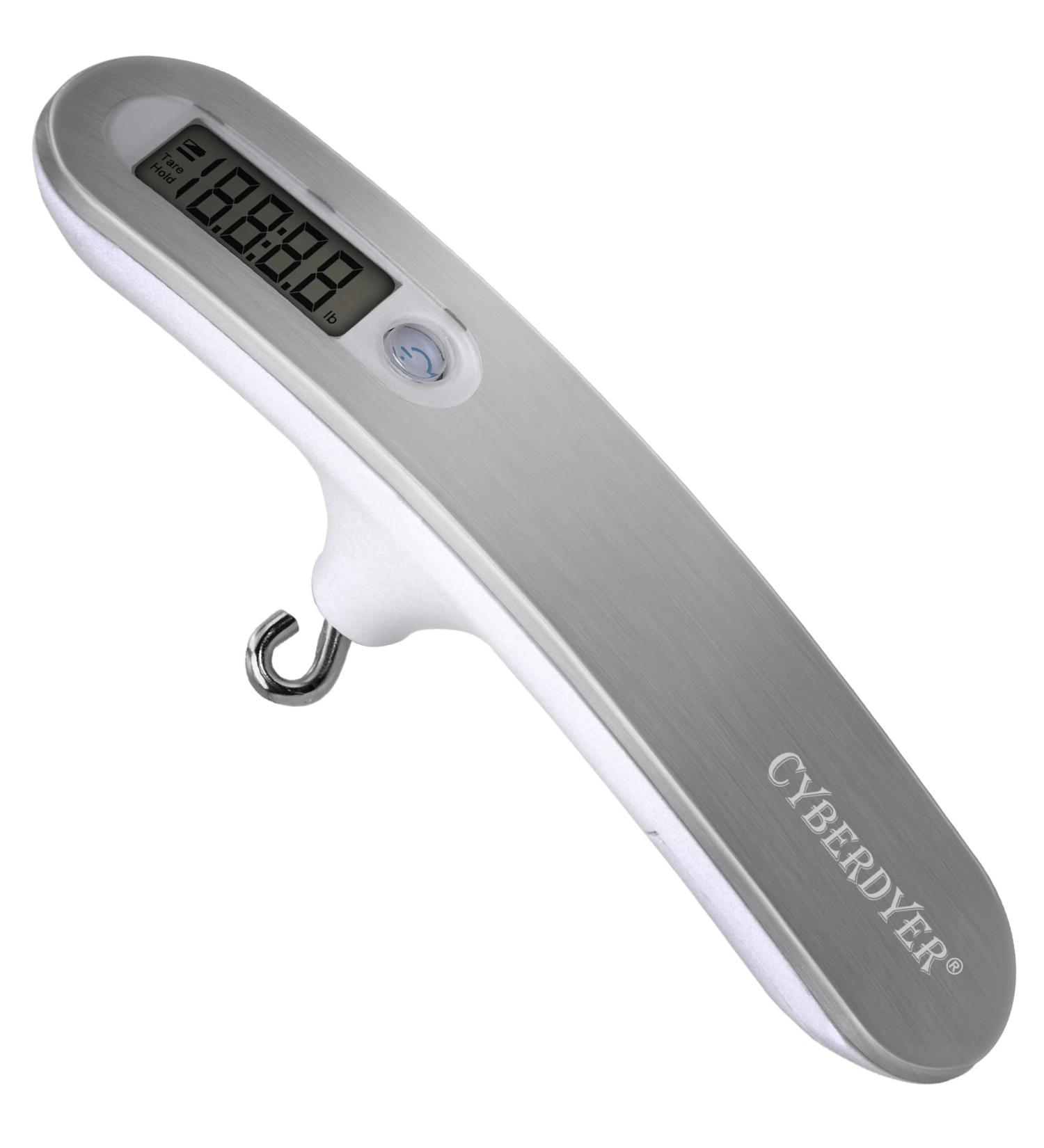 110 lbs Digital Bow Scale | Recurve Archery & Hunting Poundage Scale with LCD Display (Silver) - Buy Online on GoSupps.com