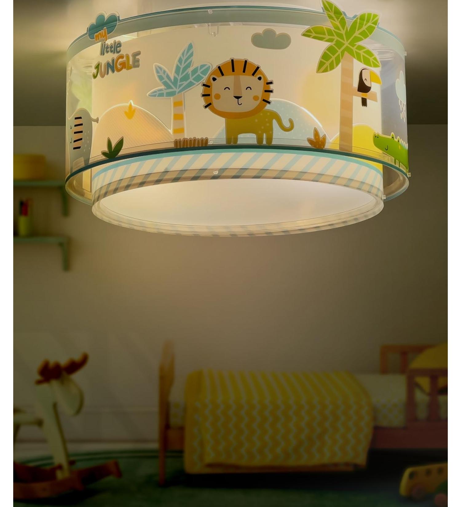 Dalber My Little Jungle Ceiling Light for Children - Juggling Animal Lamp E27 - Perfect Kids Room Decor - Buy Online on GoSupps.com